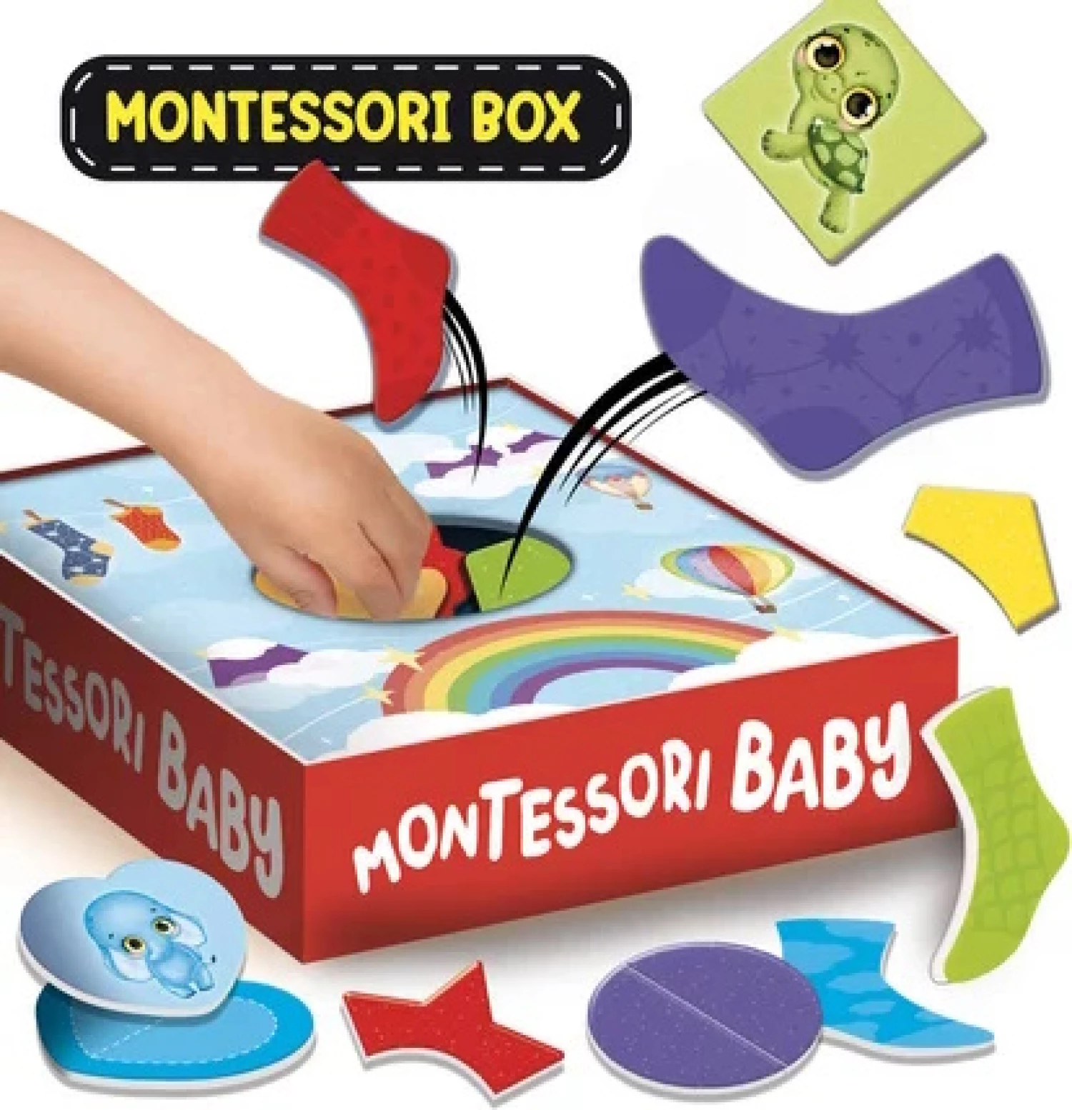MONTESORI BABY EDUKATIVNA KUTIJA - BABY COLLECTION 12 IGARA
