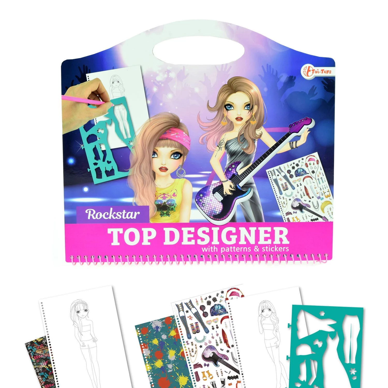 TOP DESIGNER KREATIVNI SET ROCK STAR