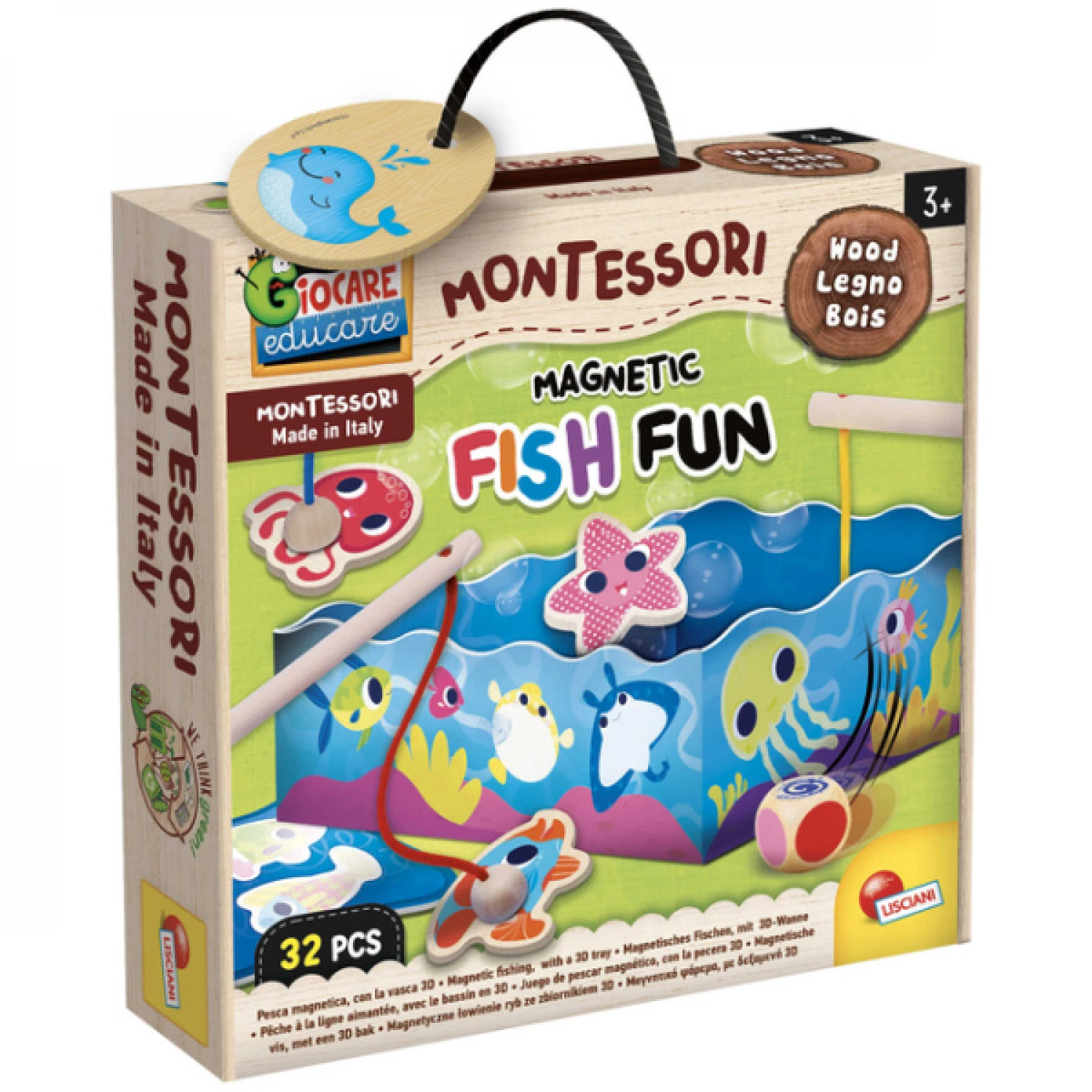 MONTESORI BABY EDUKATIVNA KUTIJA FISH FUN LISCIANI