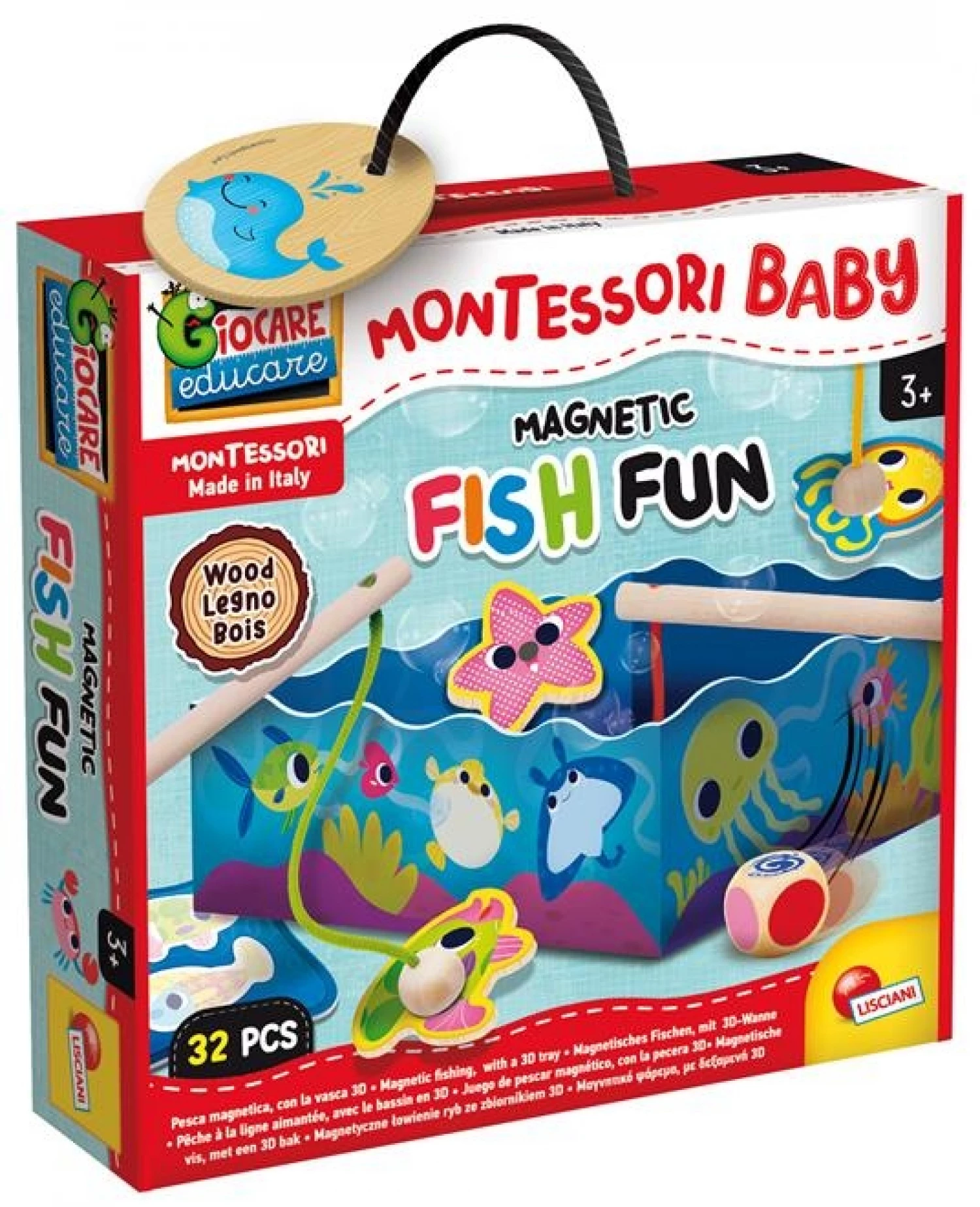 MONTESORI BABY EDUKATIVNA KUTIJA FISH FUN LISCIANI