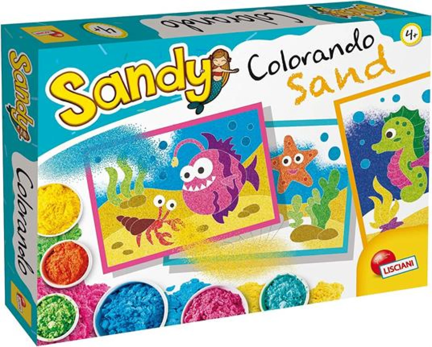 EDUKATIVNI SET SA PESKOM CANDY COLORANDO LISCIANI