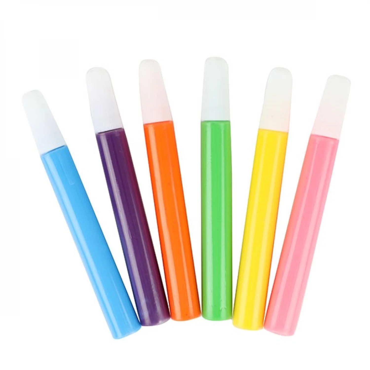 MARKERI ZA CRTANJE PO TEKSTILU 6PCS TROPICAL