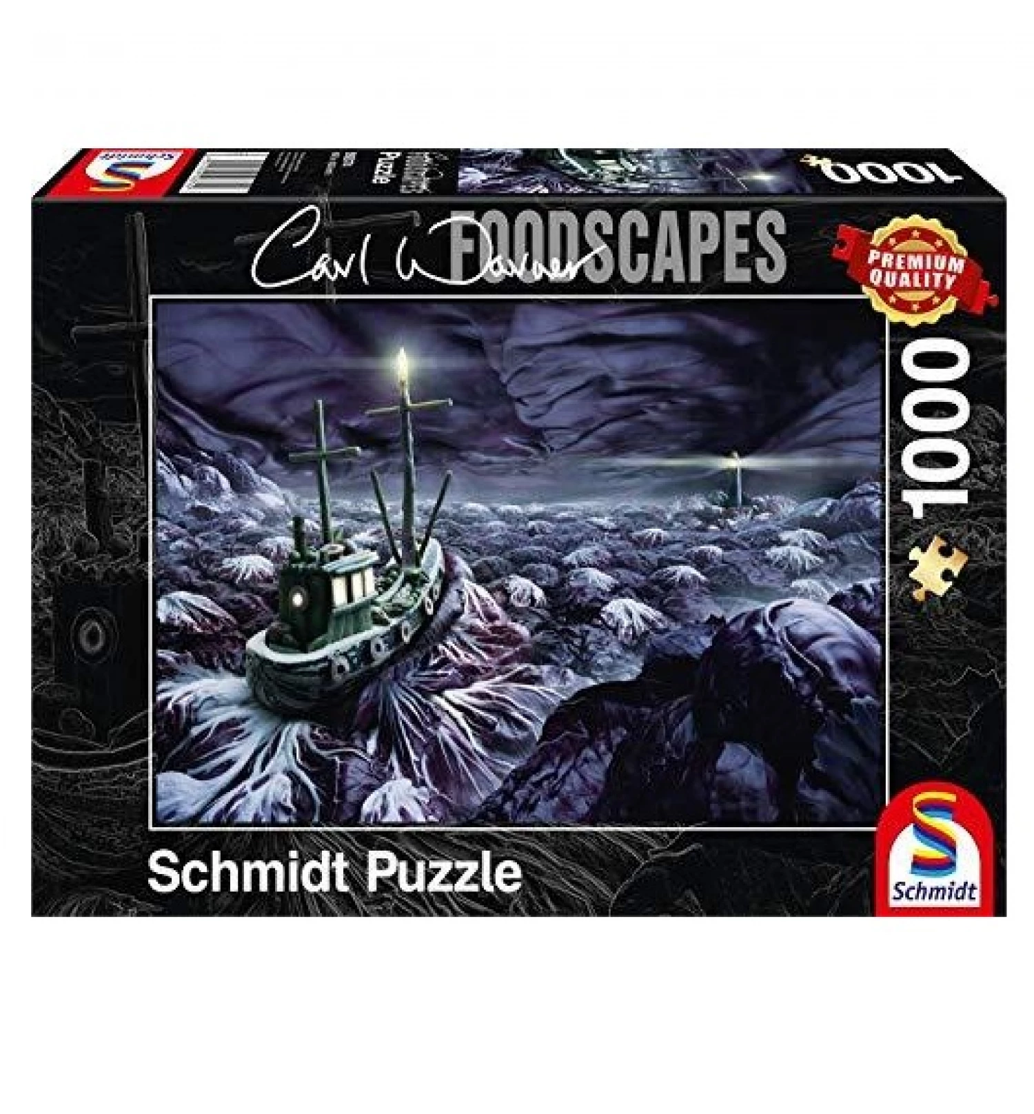 Schmidt Slagalica 1000pcs Stormy Sea by Carl Warner 59374