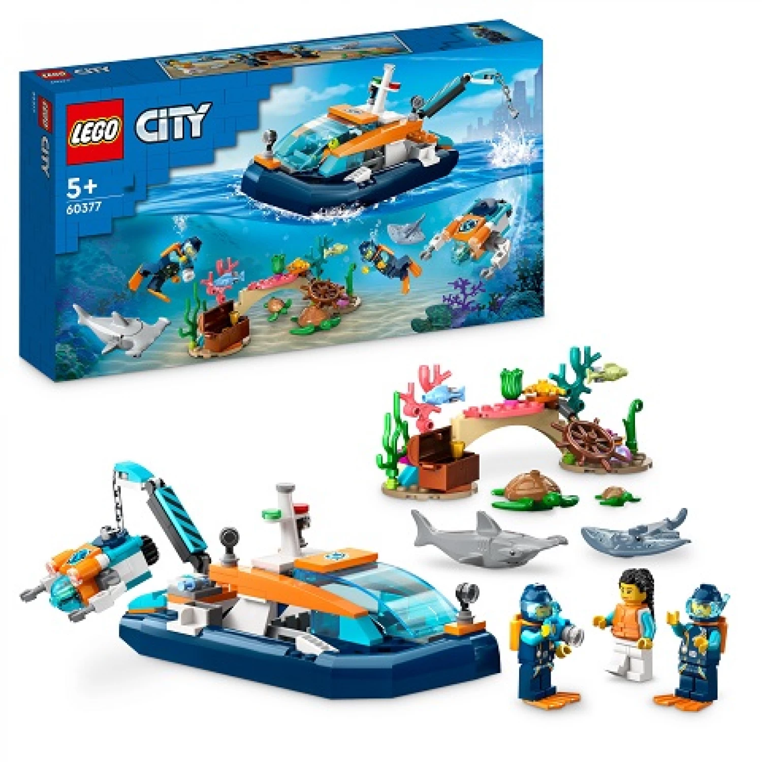 LEGO CITY EXPLORER DIVING BOAT