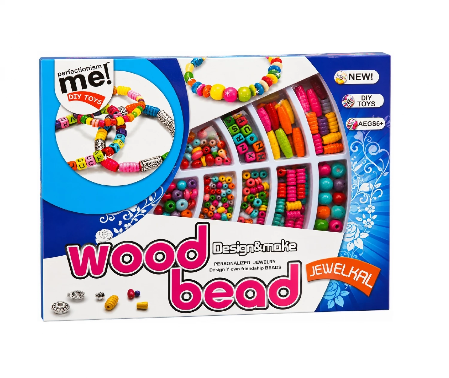 NIZALICE DRVENE WOOD BEAD 338-110