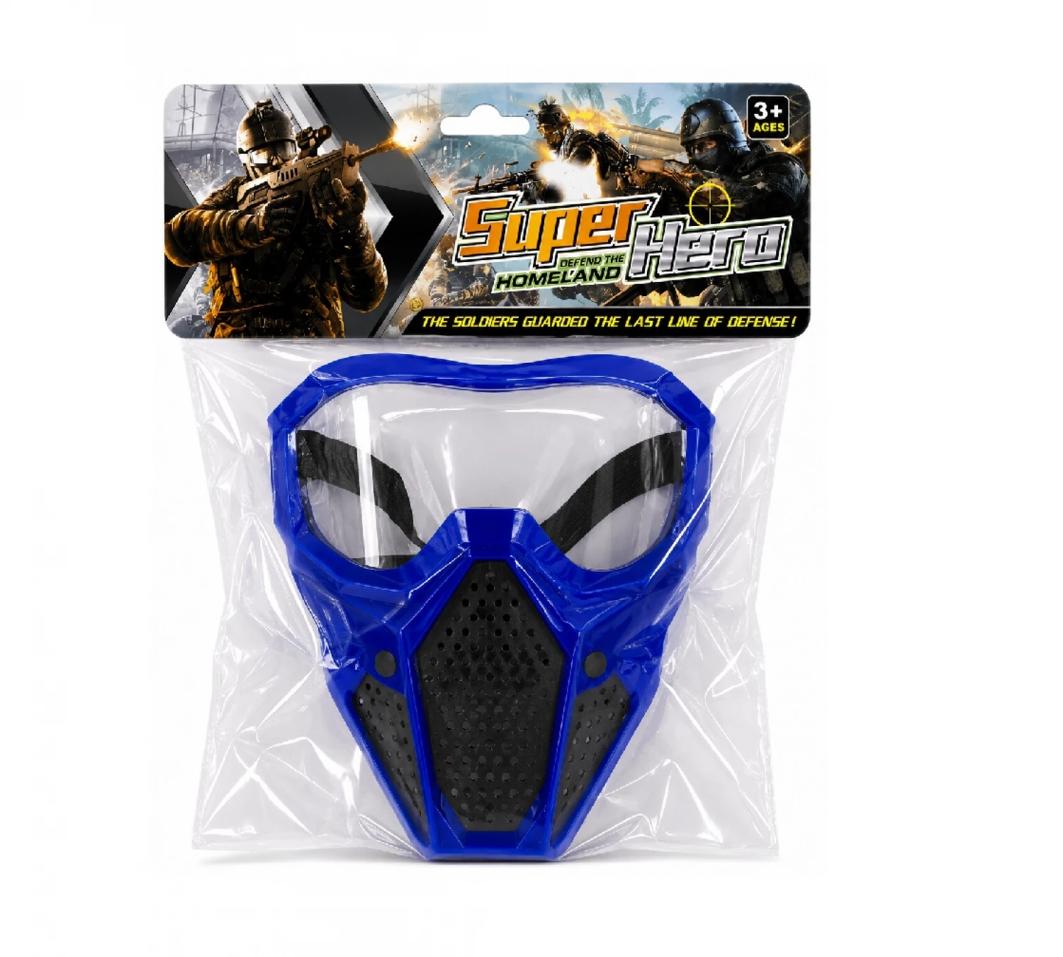 ZASTITNA MASKA PAINTBALL PLAVA CL8885