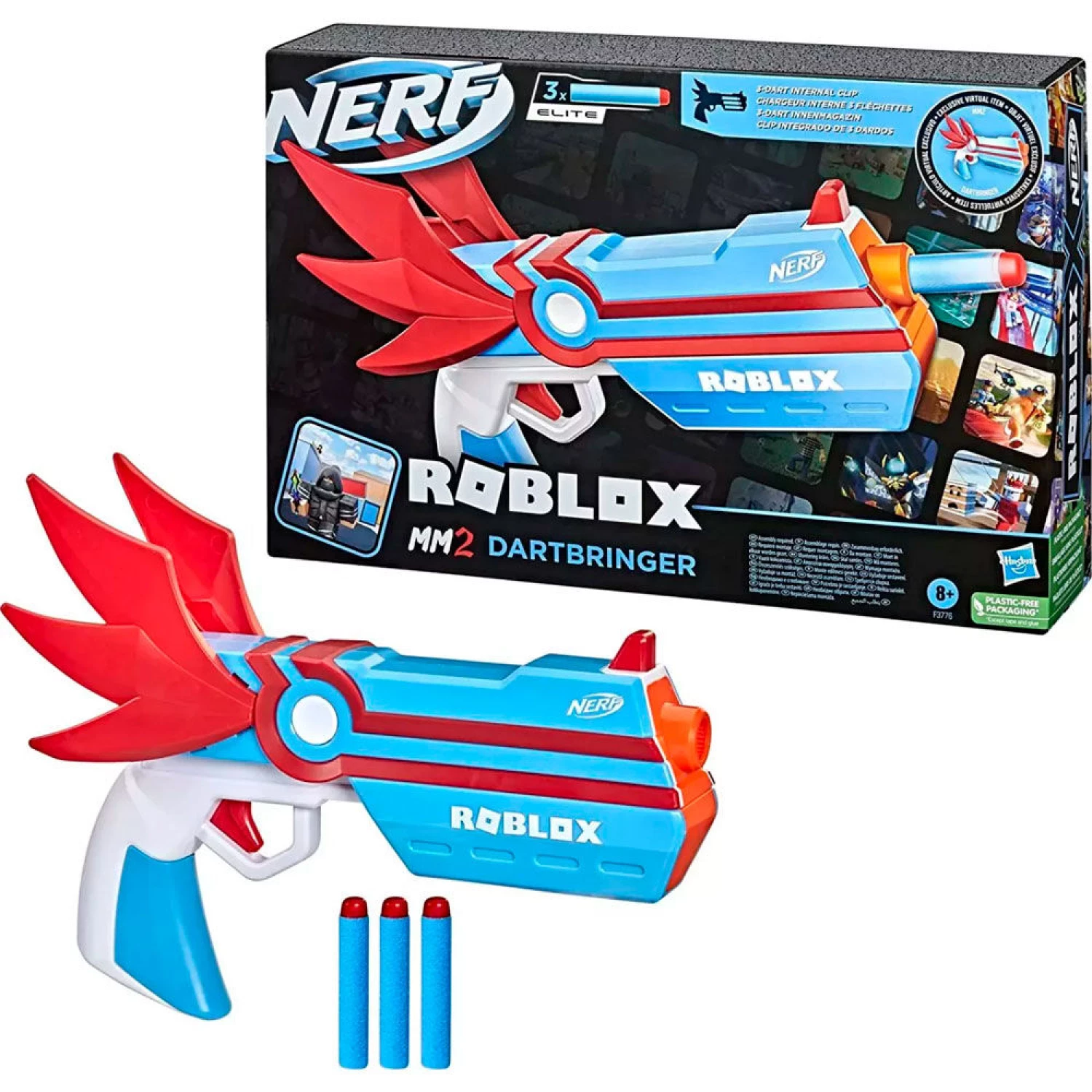 NERF PISTOLJ ROBLOX MM2 DARTBRINGER F3776EU40