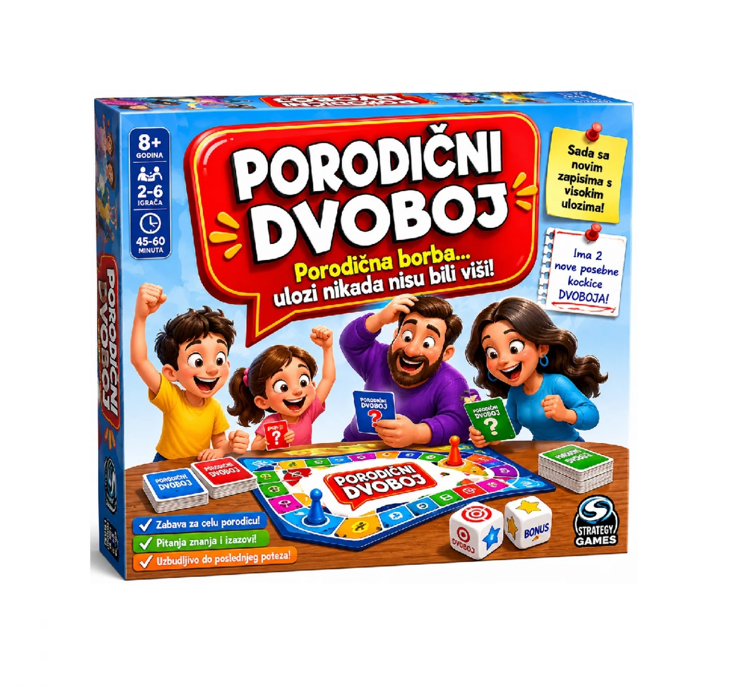 PORODICNI DVOBOJ DRUSTVENA IGRA