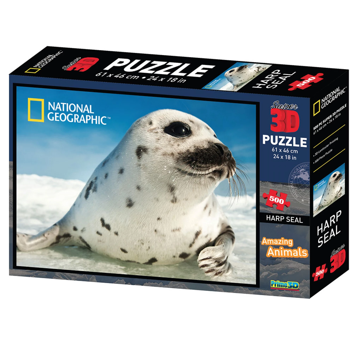 PUZZLE 3D NAT. GEOGRAPHIC FOKA 500KOM