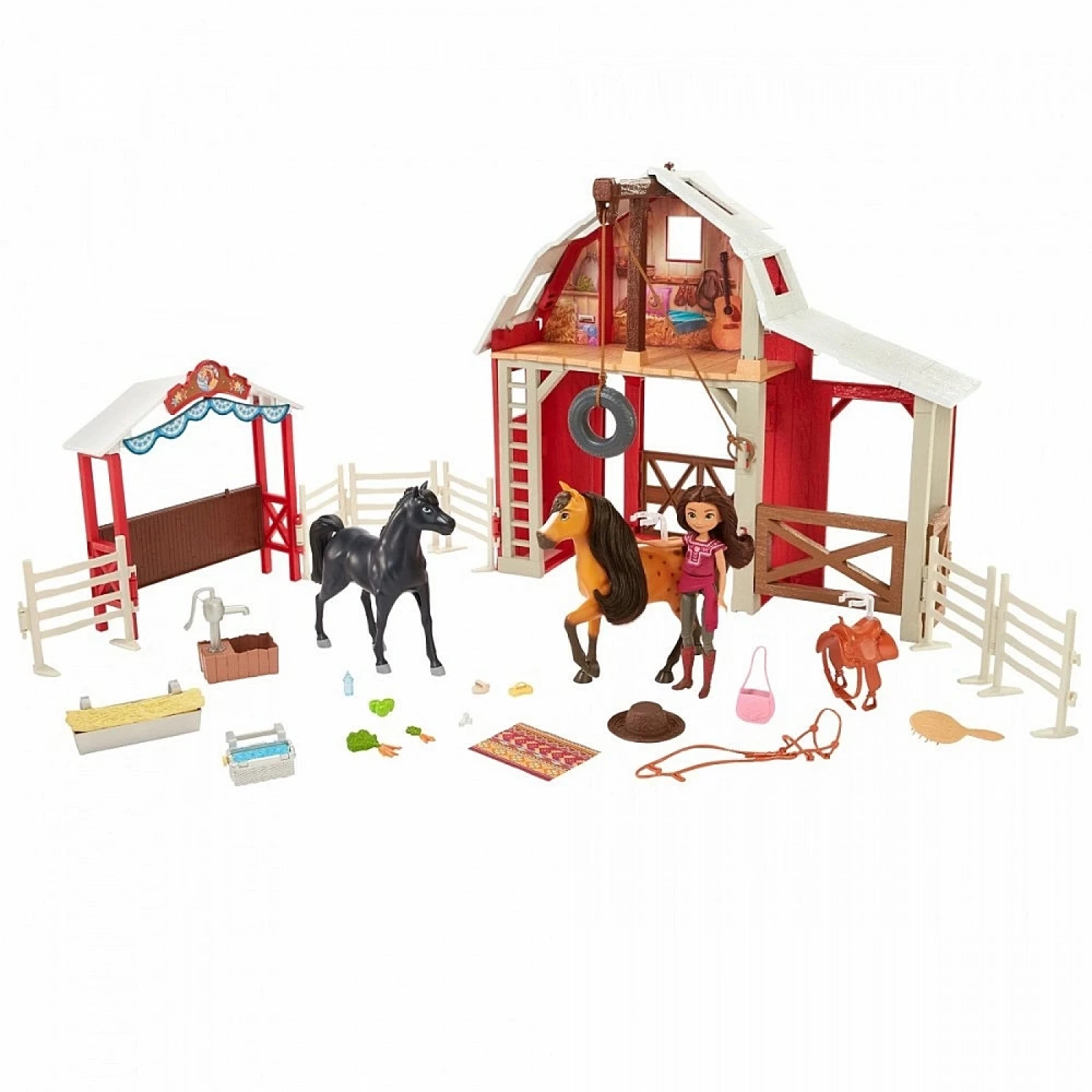 DREAMWORKS DELUXE LUCKY & SPIRIT ULTIMATE BARN HBT16