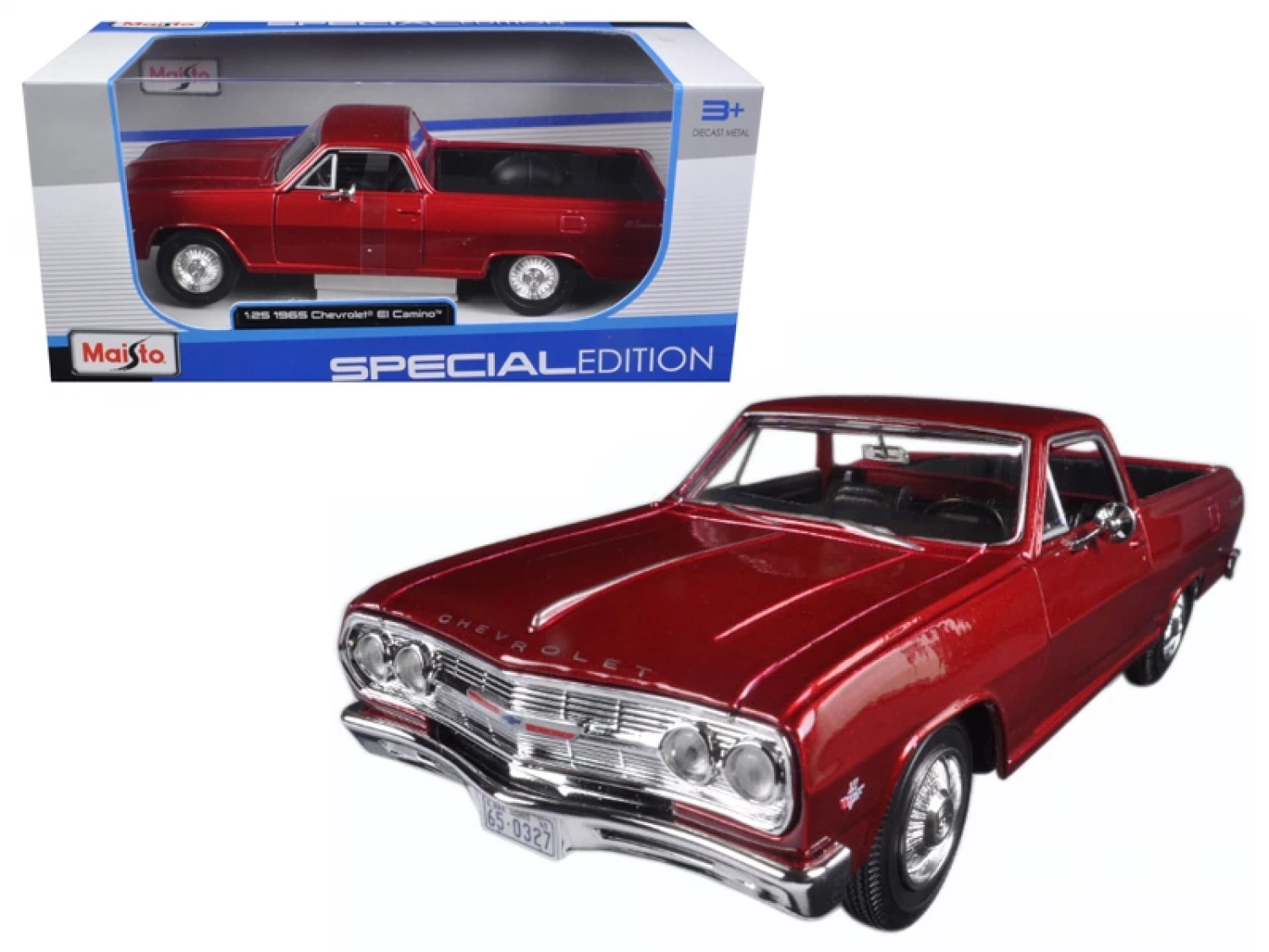 MAISTO METALNI MODEL AUTICA 1:24 1965 CHEVROLET EL CAMINO