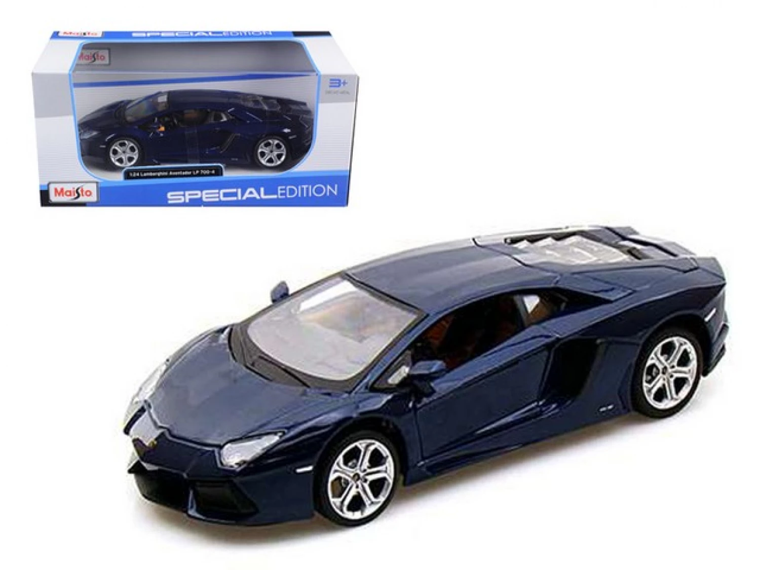 MAISTO METALNI MODEL AUTICA 1:24 LAMBORGHINI AVENTADOR 31210