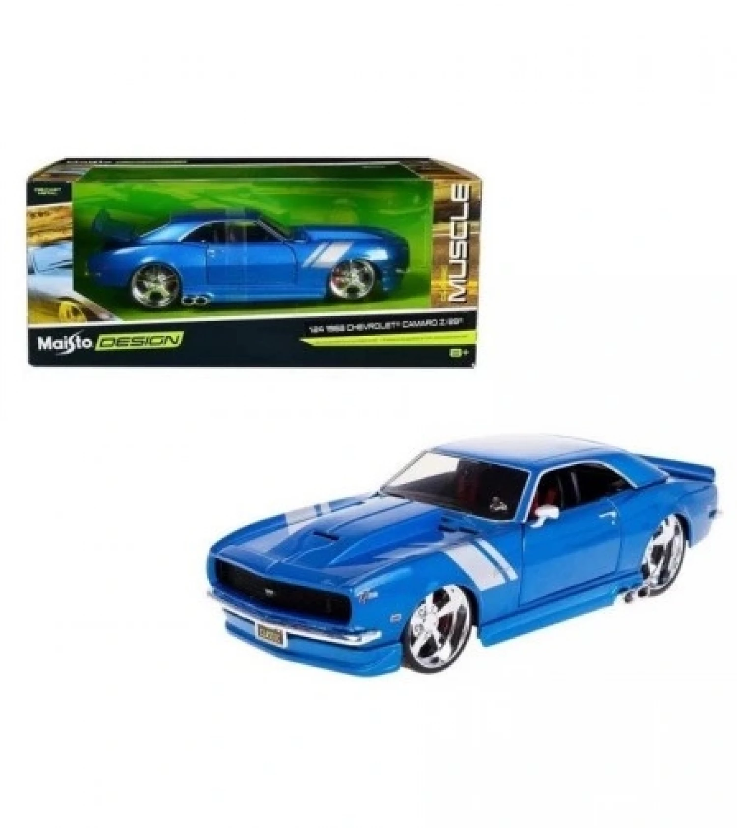 MAISTO METALNI MODEL AUTICA 1:24 DESIGN CLASSIC-MUSCLE CHEV 32508
