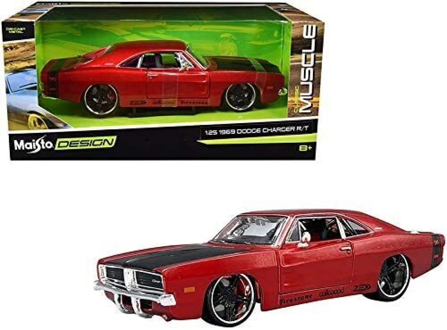 MAISTO METALNI MODEL AUTICA 1:24 DESIGN CLASSIC-MUSCLE 1969