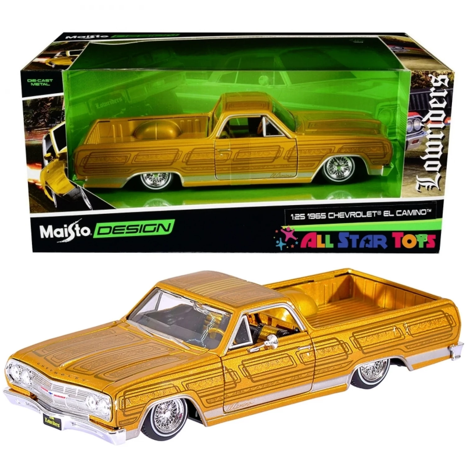 MAISTO METALNI MODEL AUTICA 1:25 DESIGN LOWRIDER ASS 32543