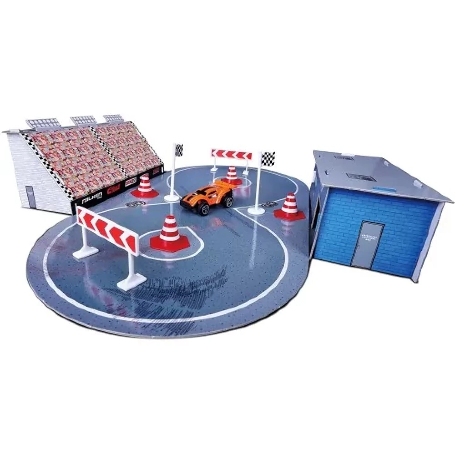 MAISTO BUILD-N-PLAY - PLAY SET RACE 12528