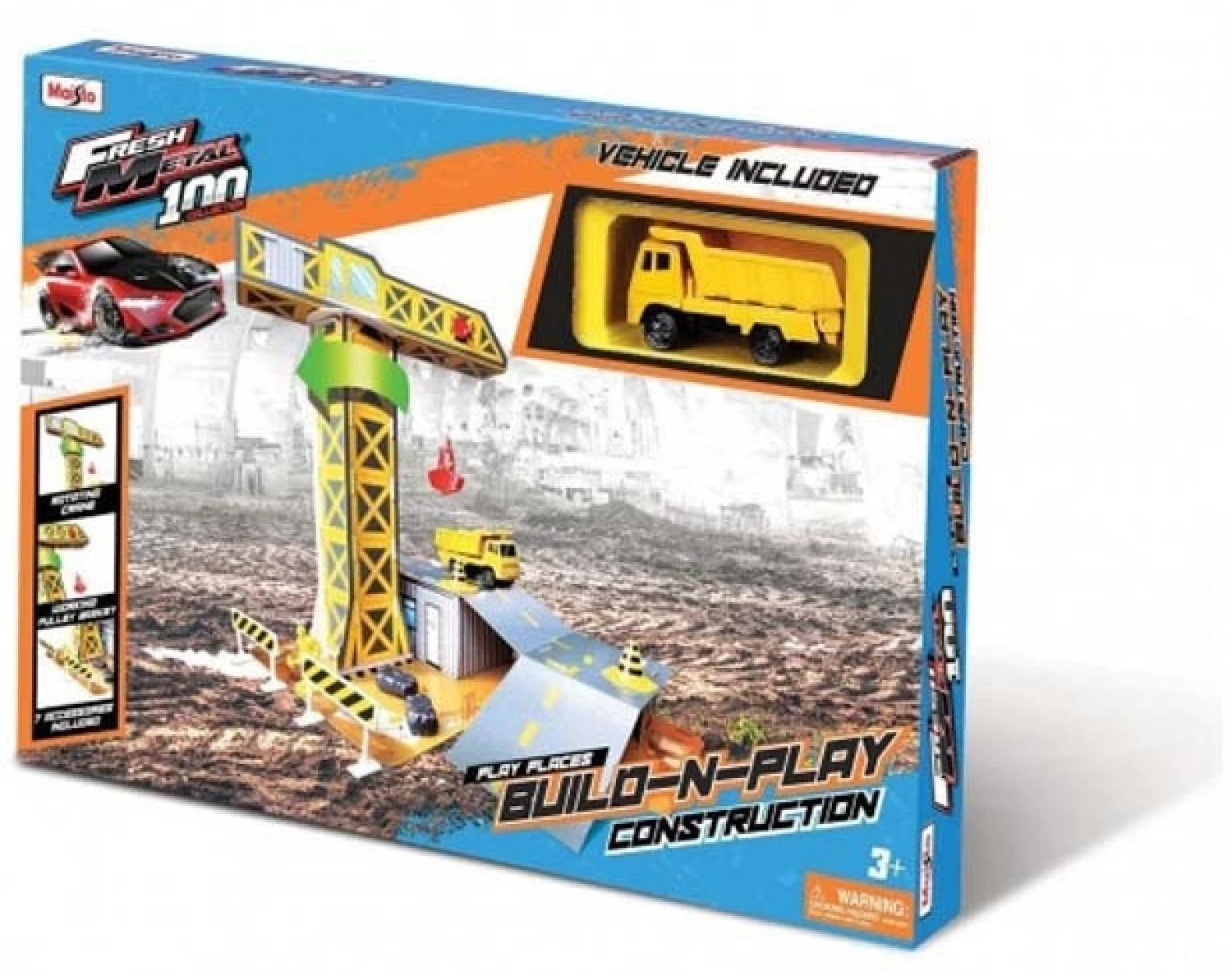 MAISTO BUILD-N-PLAY - PLAY SET CONS 12527