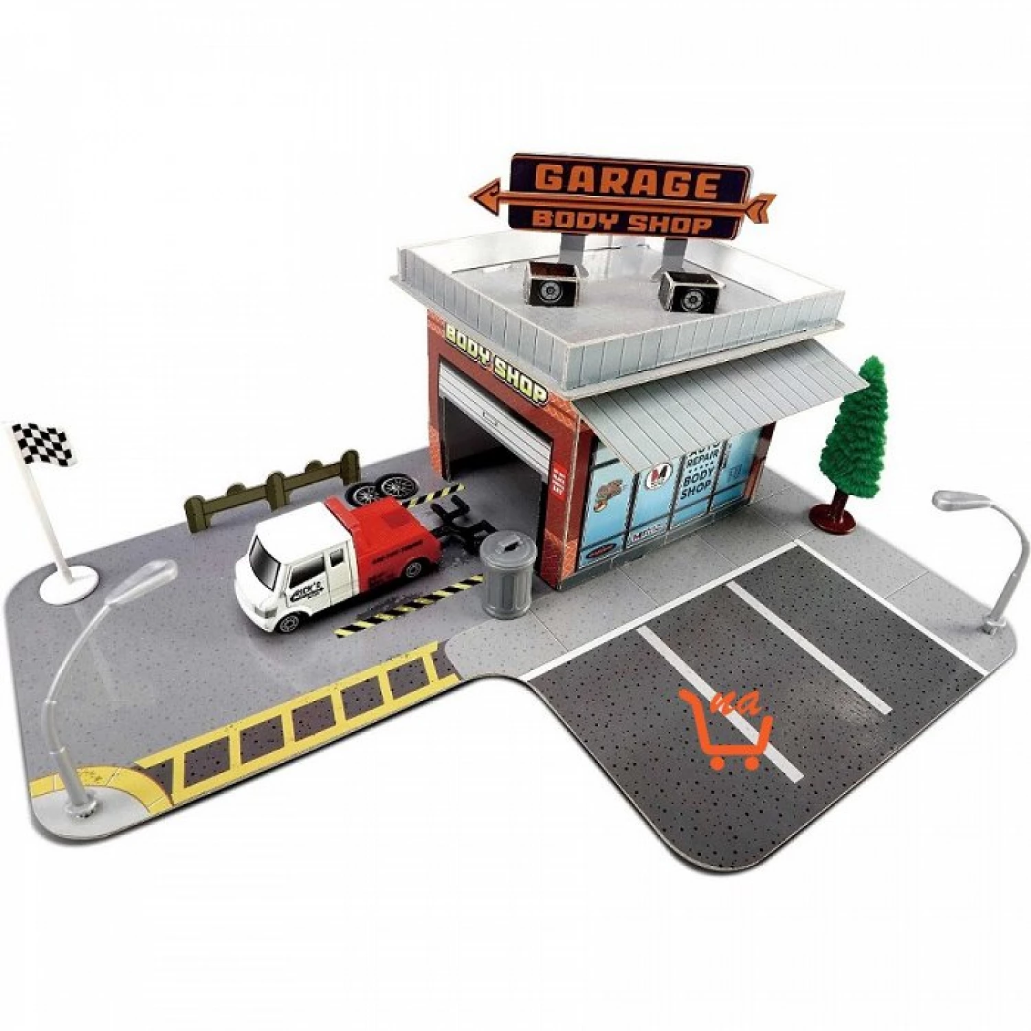 MAISTO BUILD-N-PLAY - GARAGE - NEW 12516