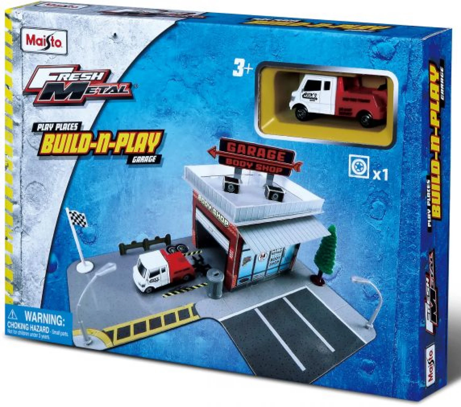 MAISTO BUILD-N-PLAY - GARAGE - NEW 12516