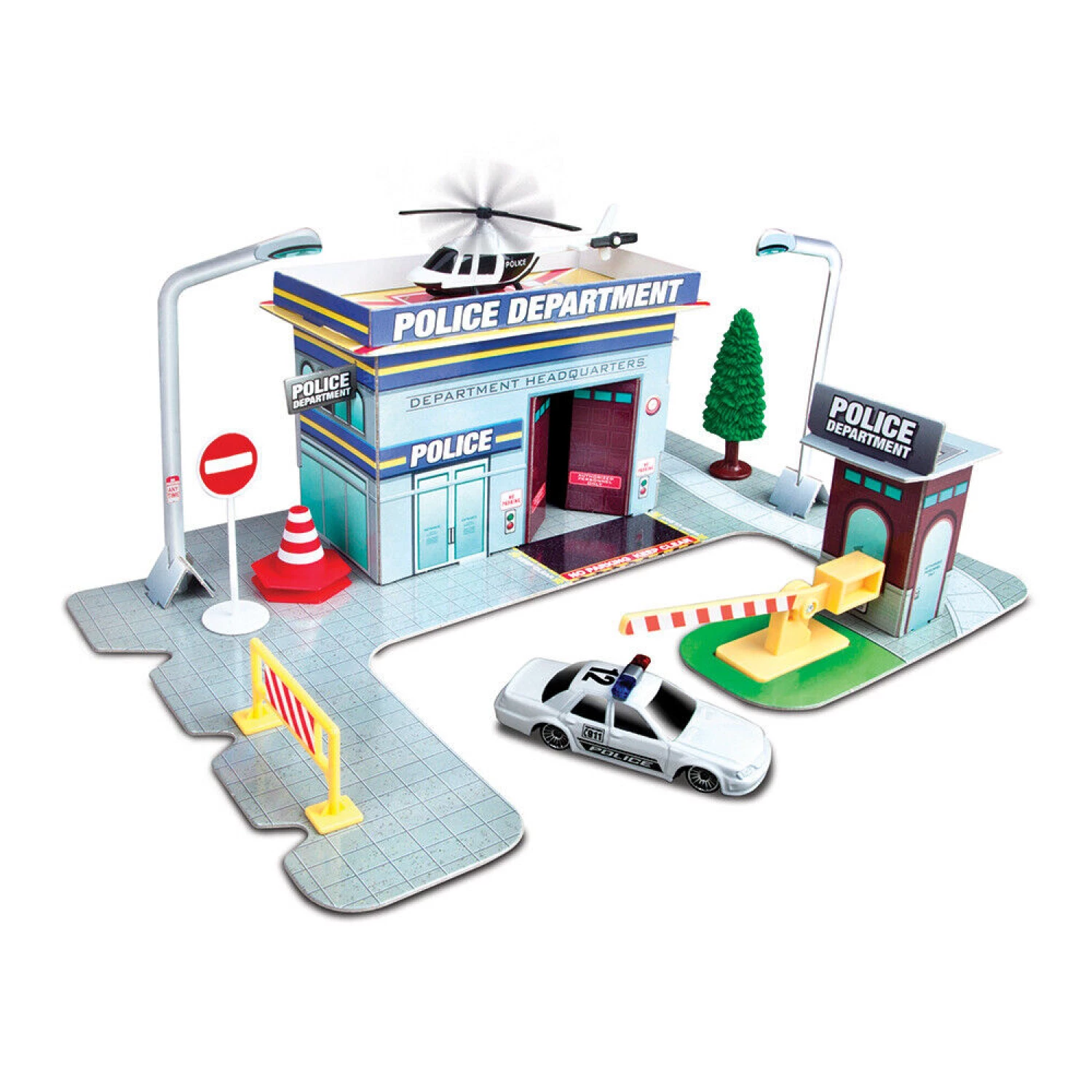 MAISTO BUILD-N-PLAY - POLICE STATION 12513