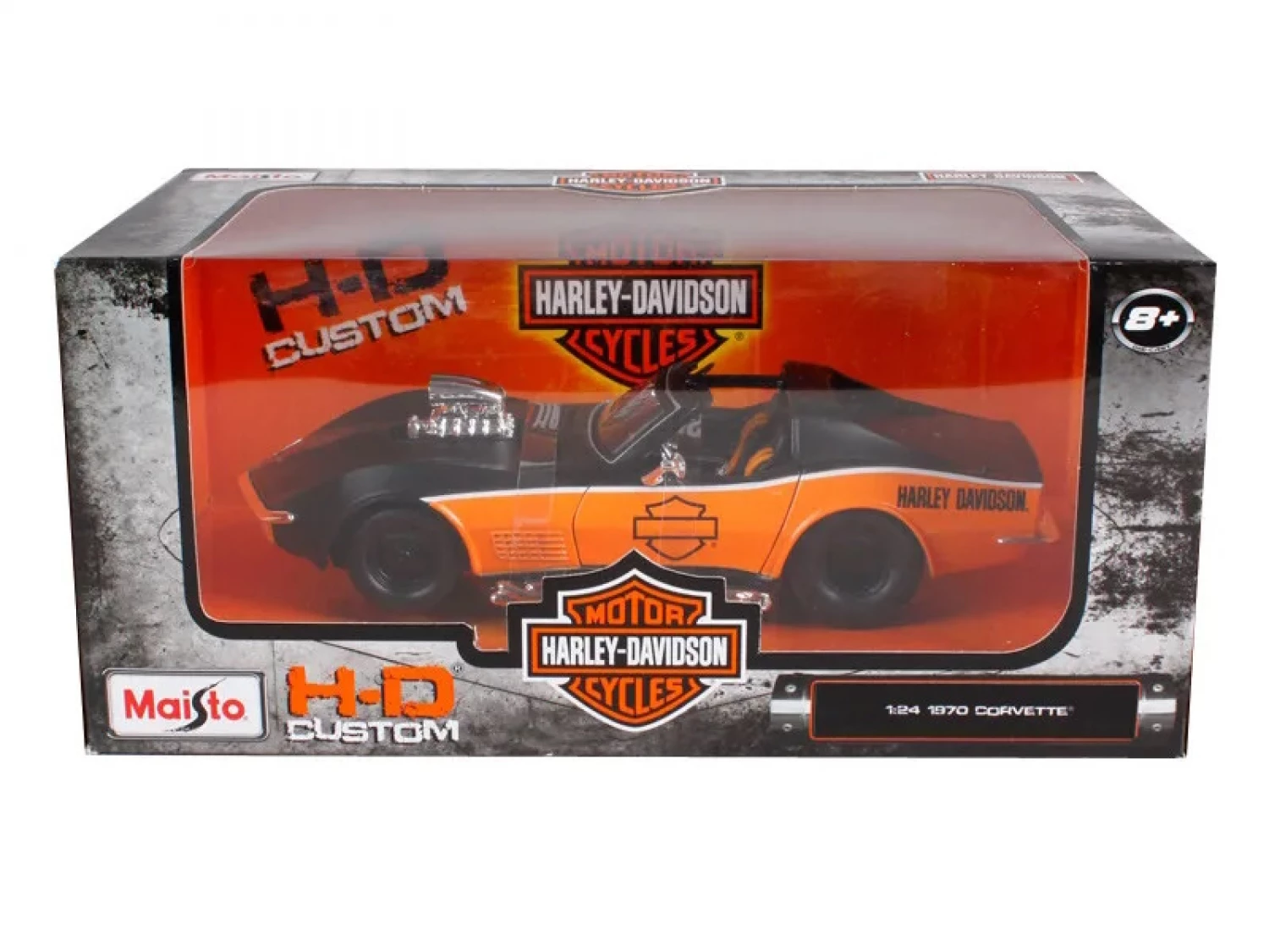 MAISTO 1:24 HD CUSTOM ASS 32160