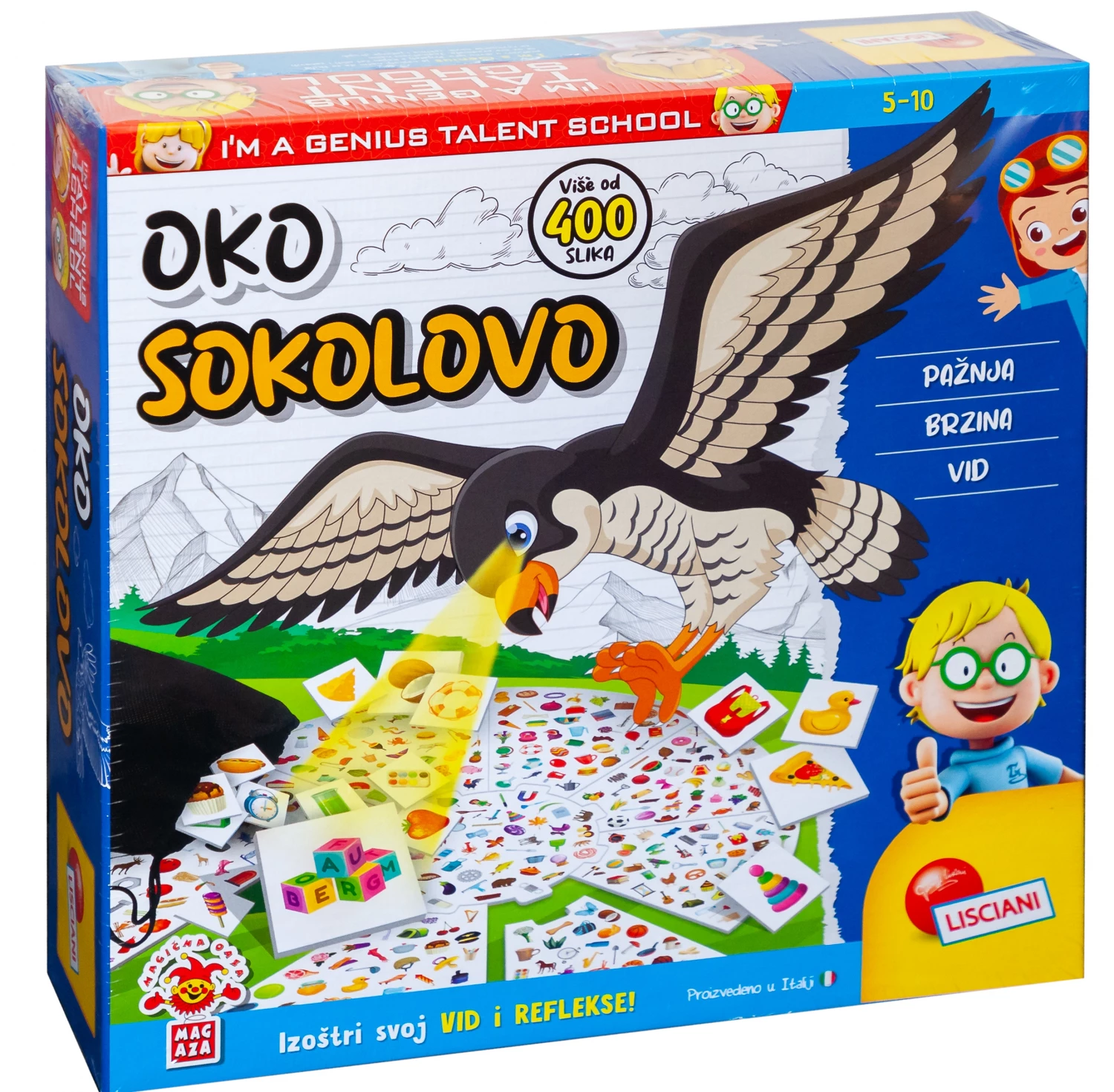 MALI GENIJE SR DRUSTVENA IGRA OKO SOKOLOVO LISCIANI