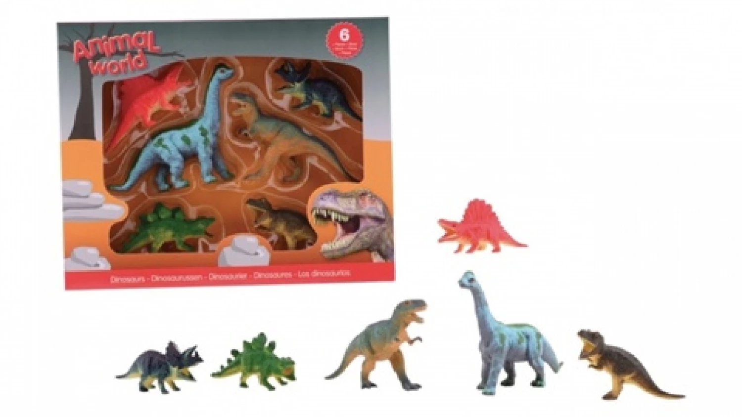 ANIMAL WORLD ZIVOTINJE DINOSAURUSI U KUTIJI