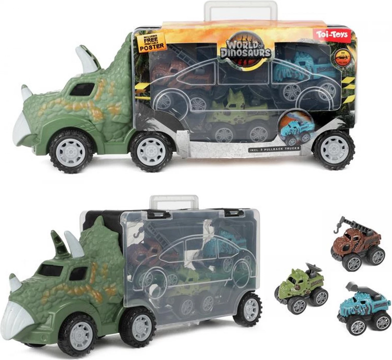 WORLD OF DINOSAURUS KAMION DINOTRUCK I TRI AUTICA