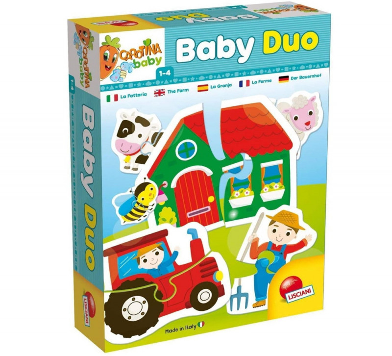 Lisciani - Carotina Baby - Pack de 60 Jeux - Activités Educatives pour
