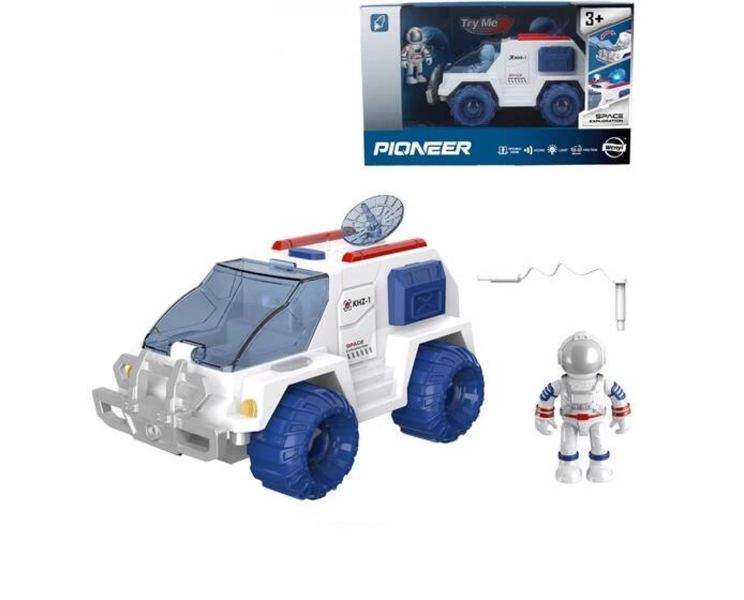 SVEMIRSKO VOZILO SA FIGUROM 26*11.5*15.5 WY892A