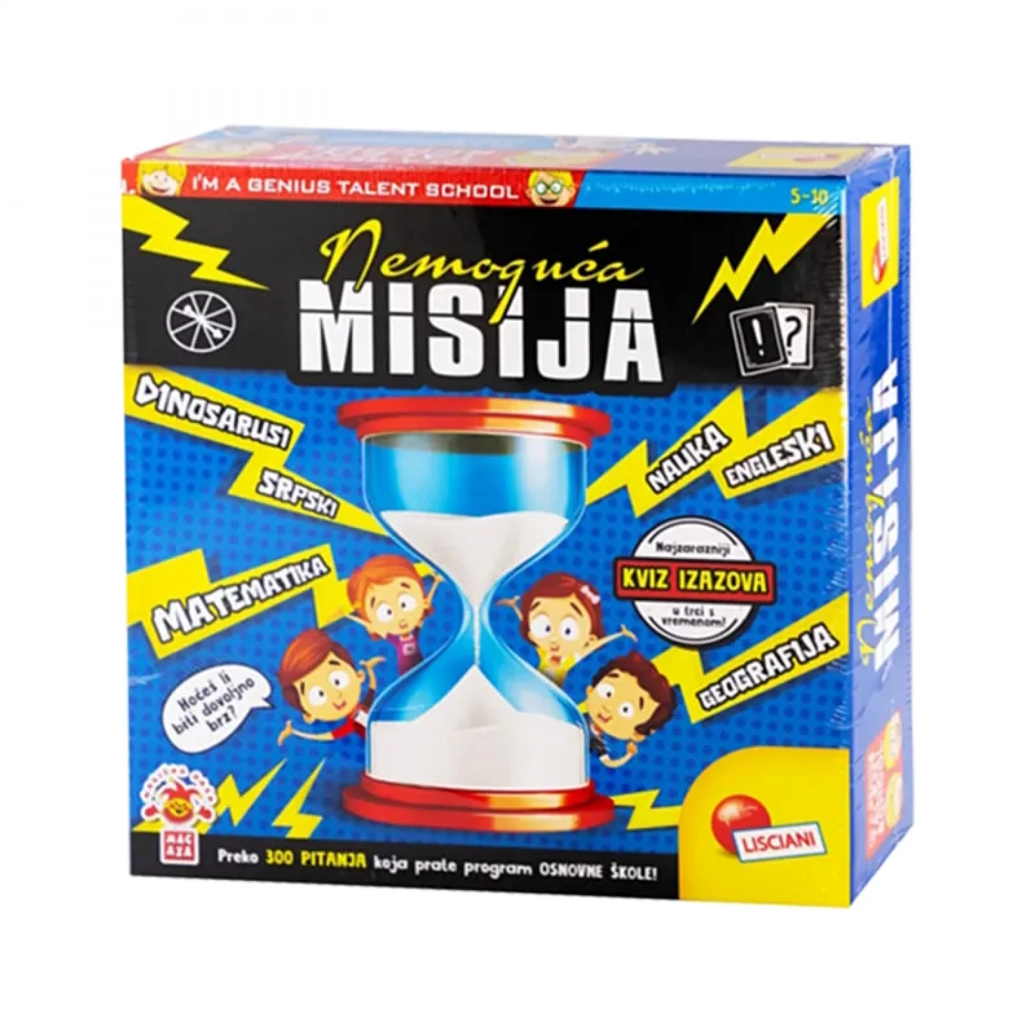 MALI GENIJE SR DRUSTVENA IGRA NEMOGUCA MISIJA LISCIANI