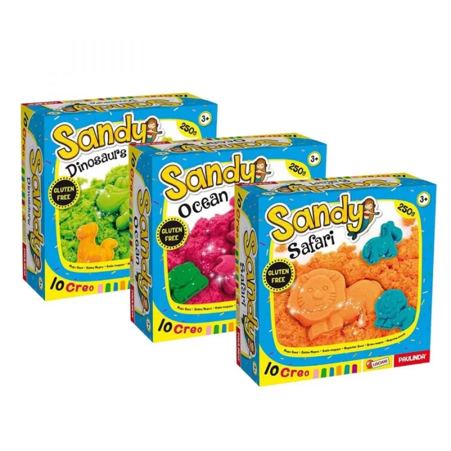 SANDY SET KINETICKI PESAK 250G ASS LISCIANI