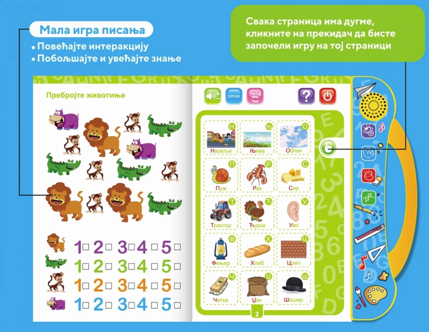 EDUKATIVNA KNJIGA SR SVEZNALICA 3103