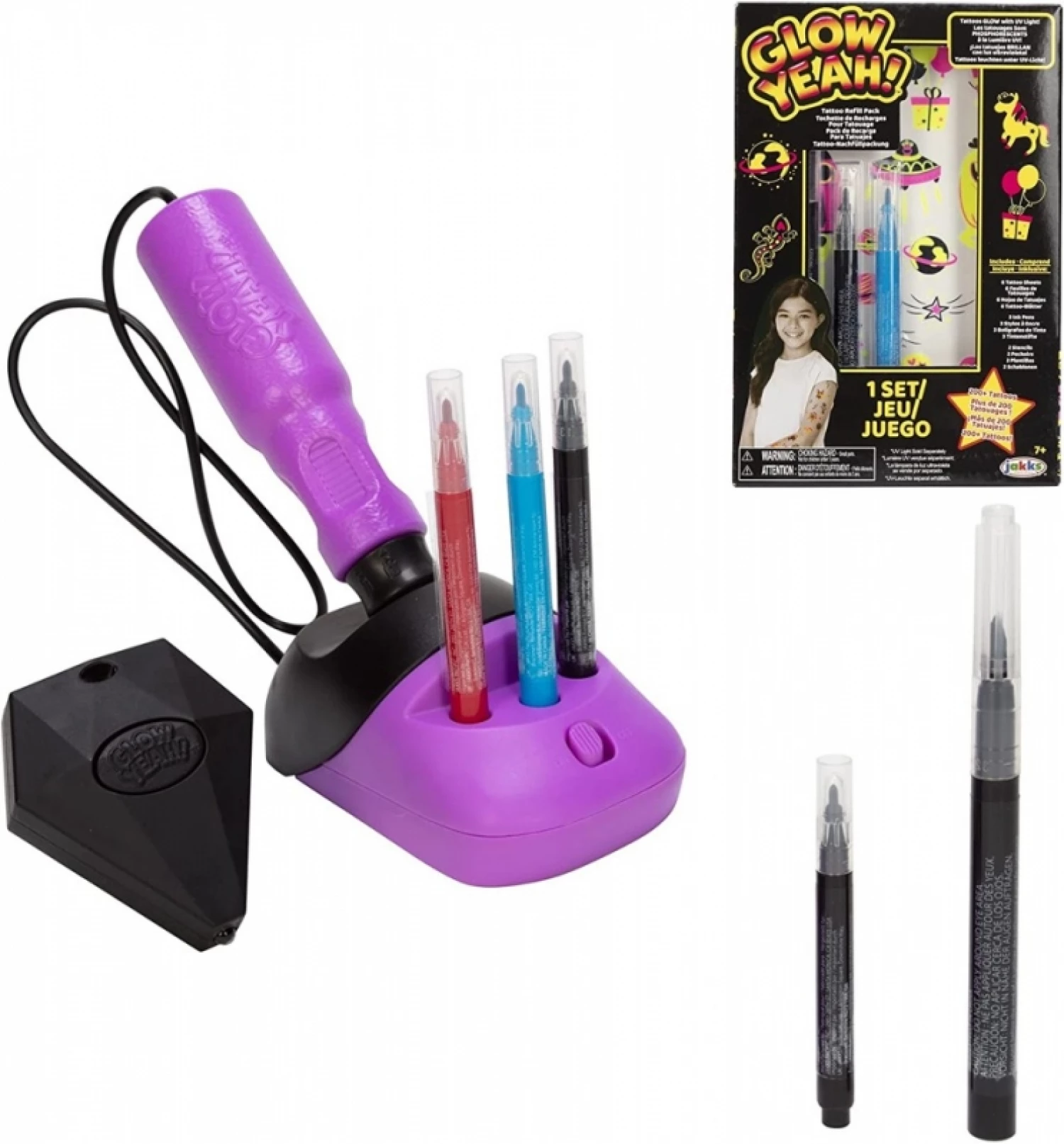 SET ZA TETOVAZU GLOW YEAH TATTOO