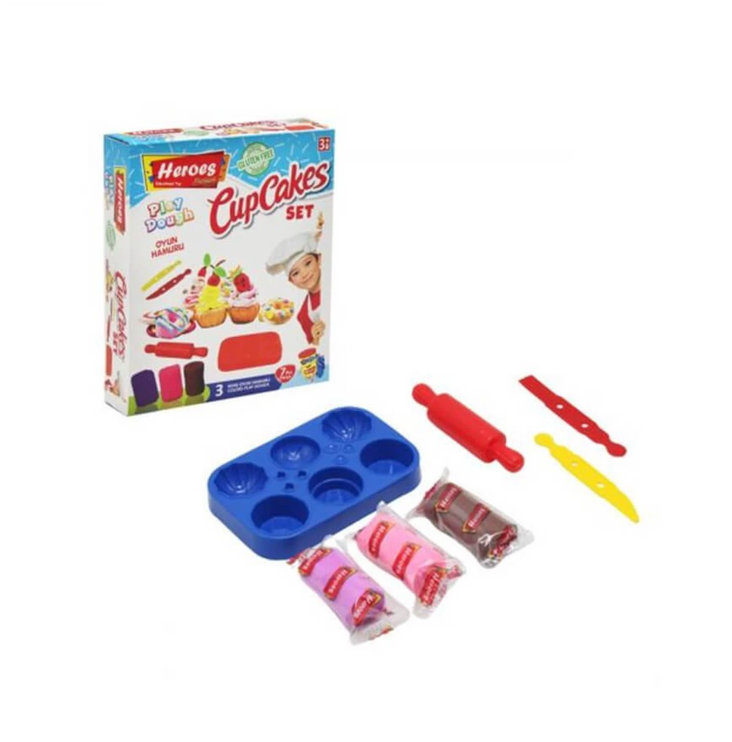 PLASTELIN CUPCAKE ERN-595