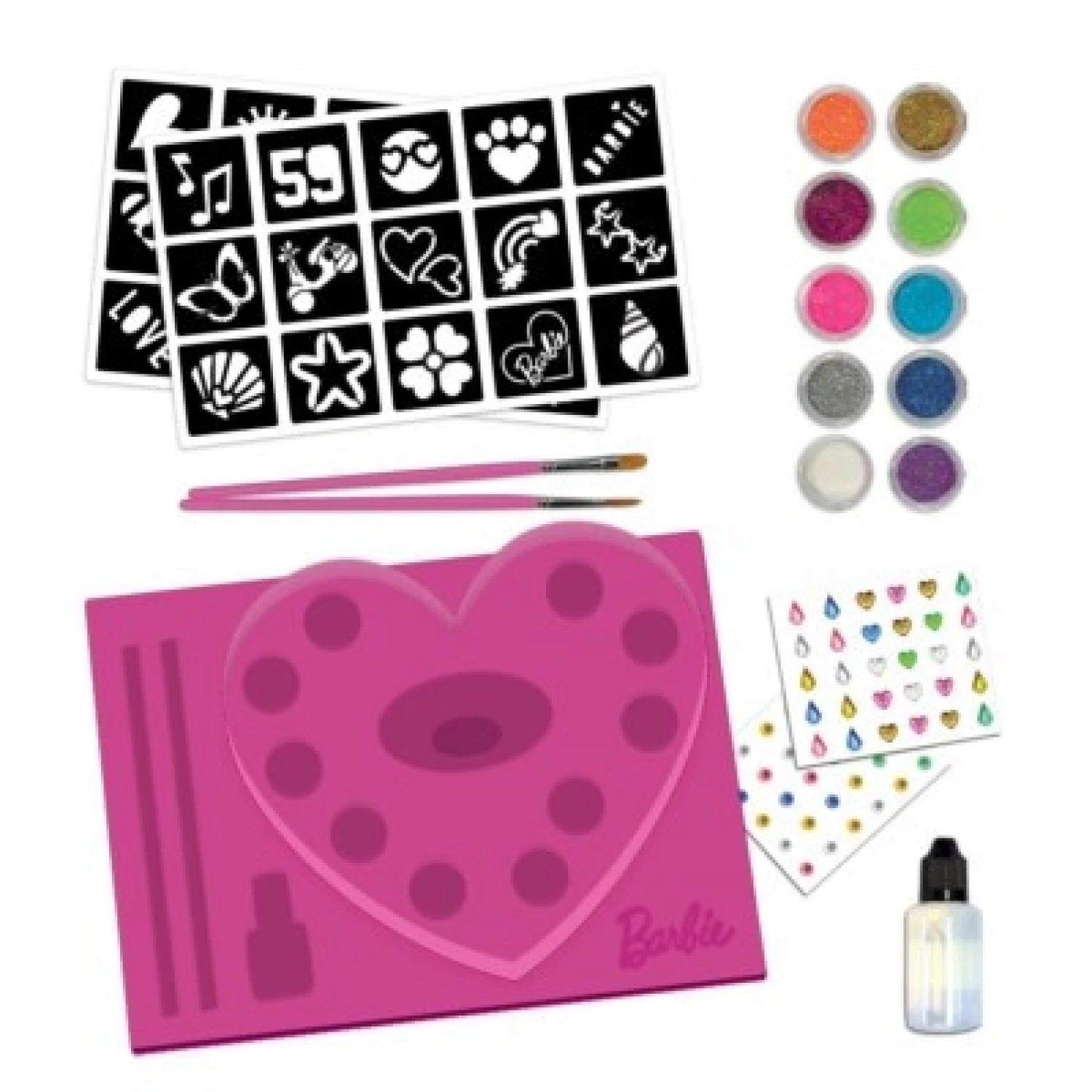 BARBIE KREATIVNI SET GLITTER TATTOO