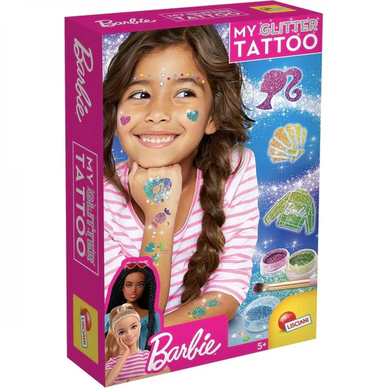 BARBIE KREATIVNI SET GLITTER TATTOO