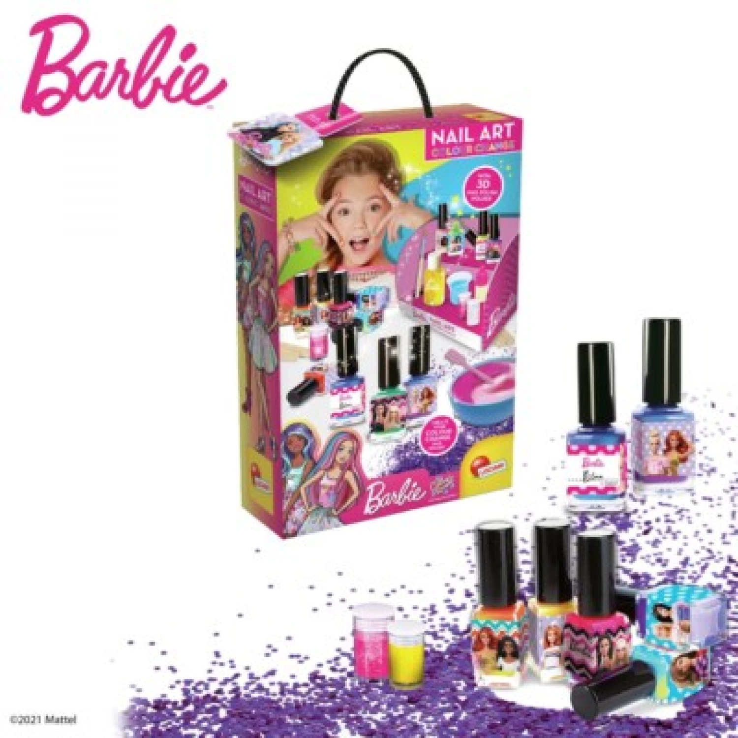 BARBIE SET ZA NOKTE NAIL ART LISCIANI