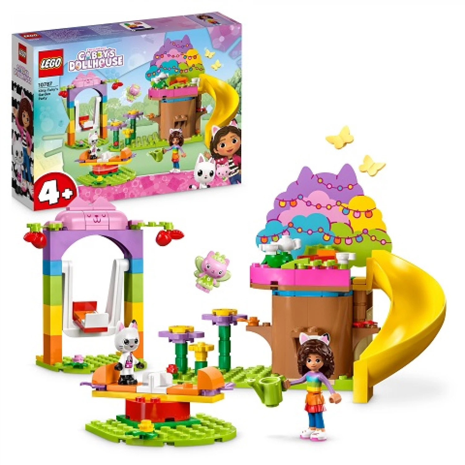 LEGO GABBYS DOLLHOUSE KITTY FAIRYS GARDEN PARTY