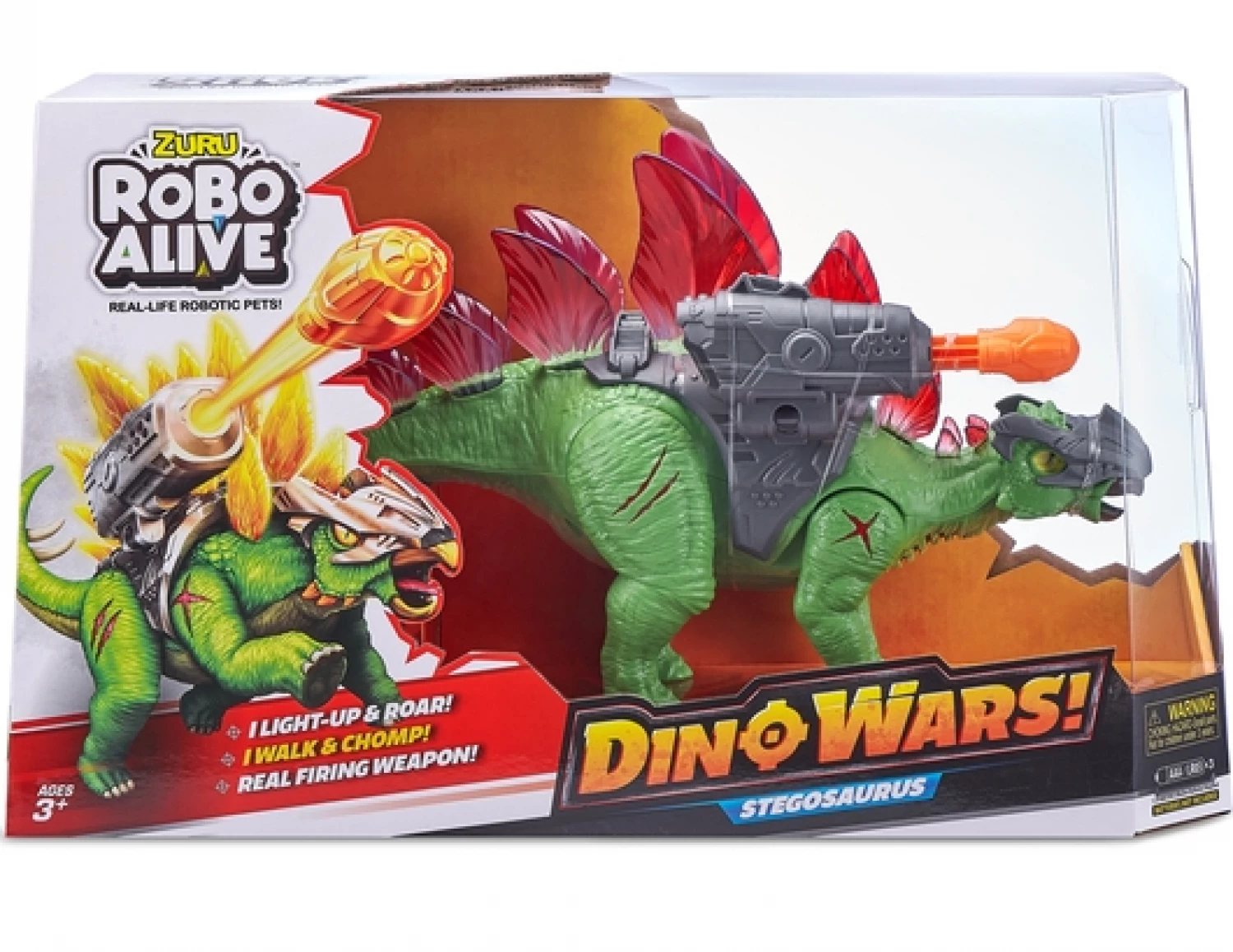 ROBO ALIVE DINO WARS STEGOSAURUS 7131