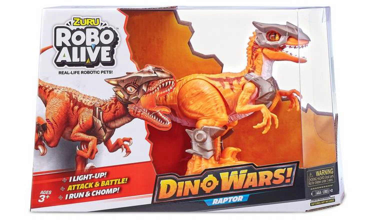ROBO ALIVE DINO WARS RAPTOR 7133