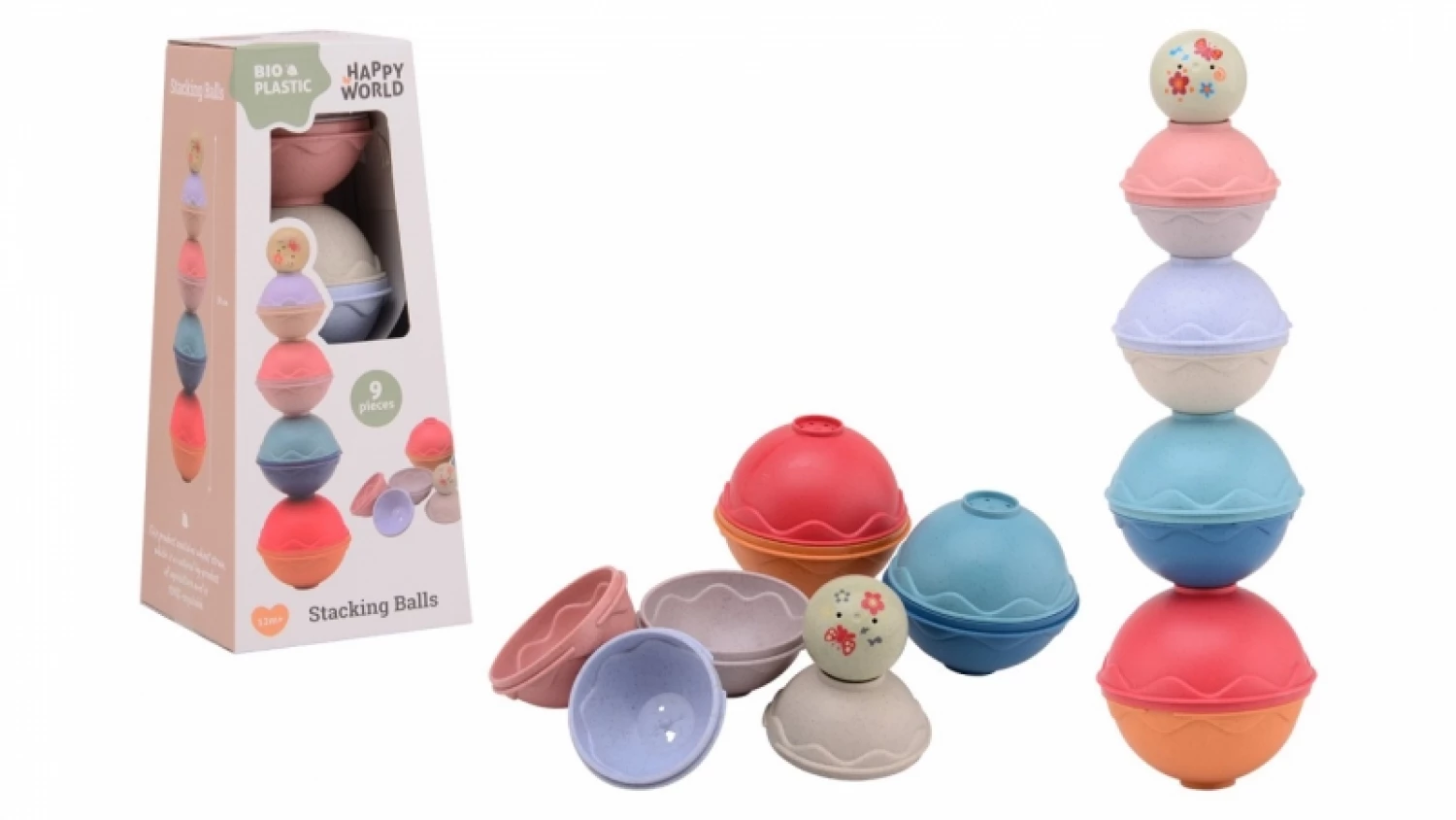 HAPPY WORLD BIO PLASTIC KUPA OD LOPTICA