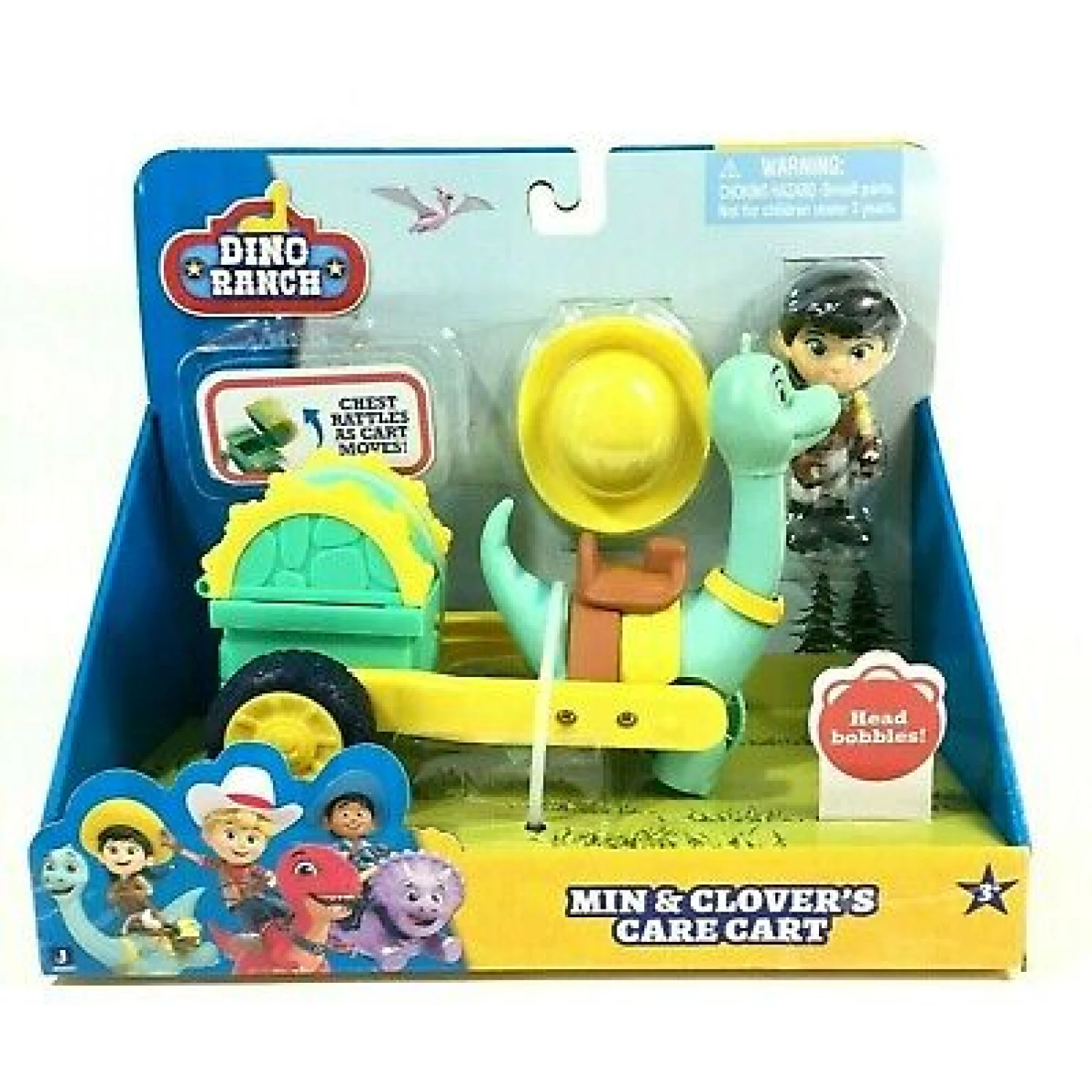 DINO RANCH SET 2PCS MIN & CLOVERS DNR0011