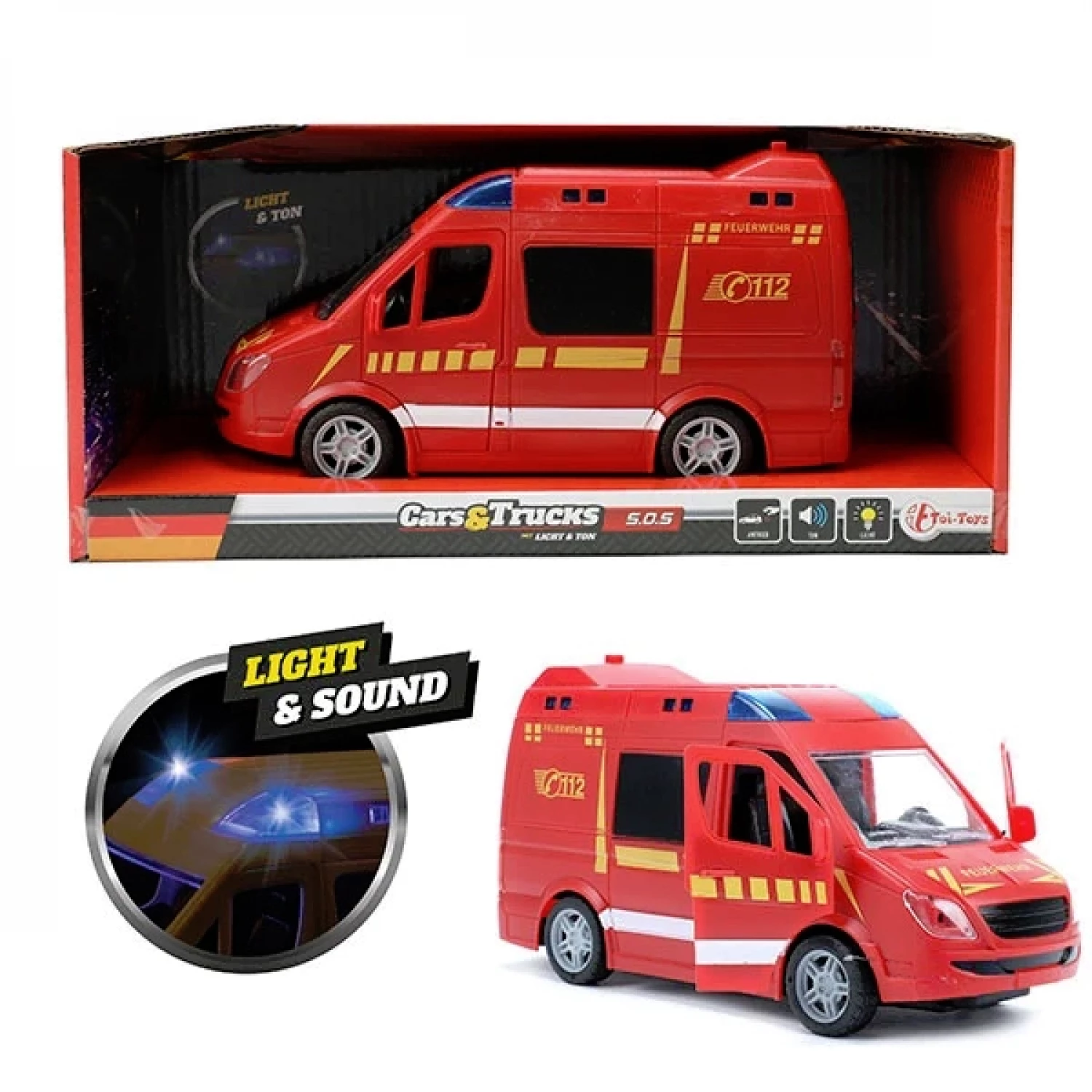 VATROGASNO VOZILO SA SVETLOM I ZVUKOM CARS&TRUCKS 23416C