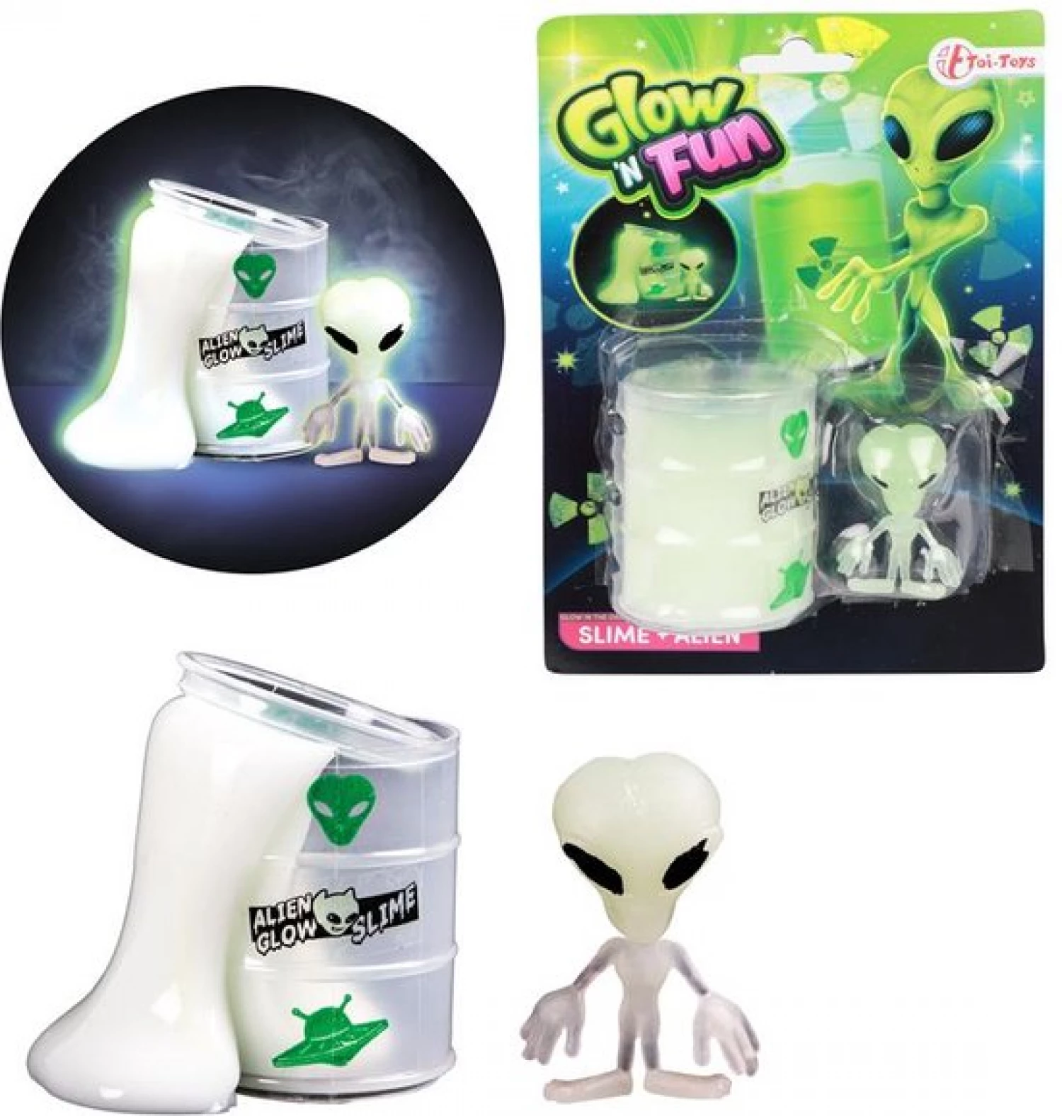 GLOWNFUN BURE SLIME SVETLI U MRAKU + VAZEMALJAC 35808A