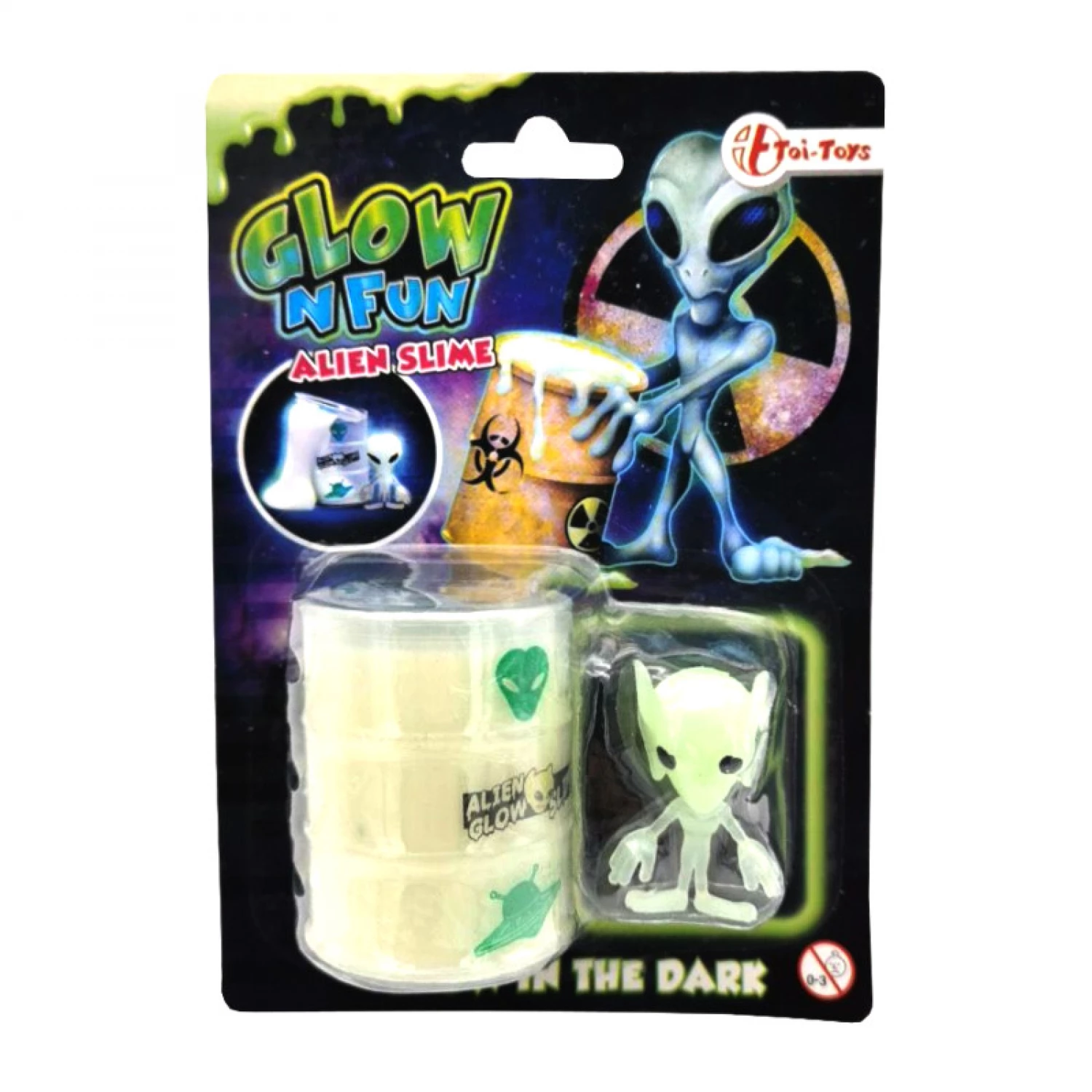 GLOWNFUN BURE SLIME SVETLI U MRAKU + VAZEMALJAC 35808A