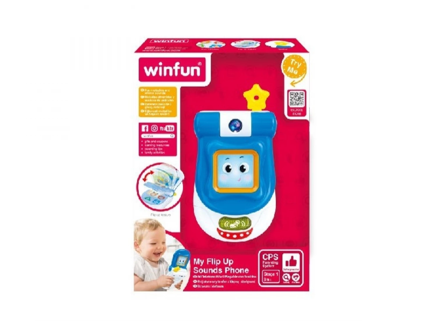 WIN FUN BABY TELEFON NA PREKLAPANJE