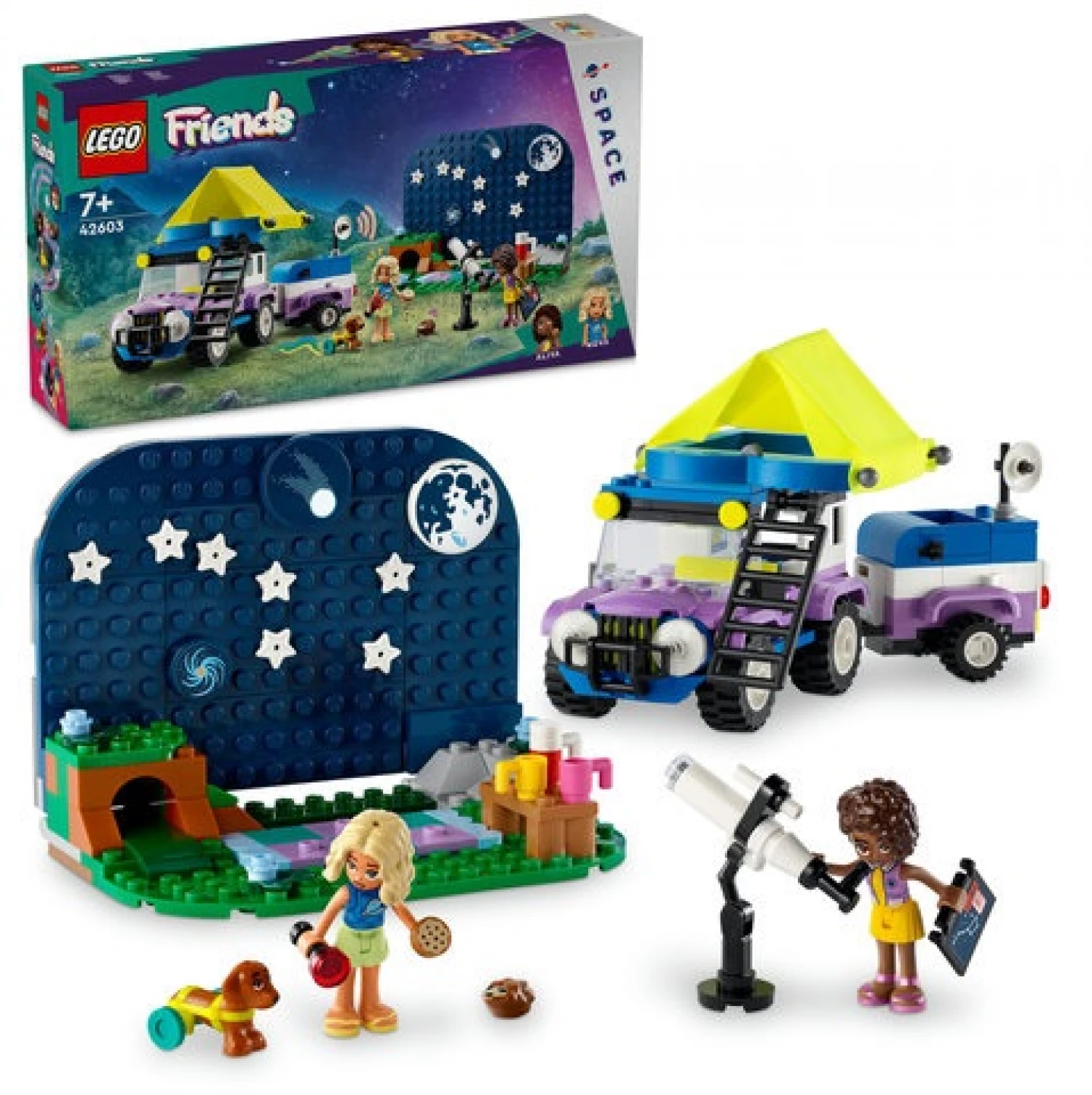 LEGO FRIENDS STARGAZING CAMPING VEHICLE