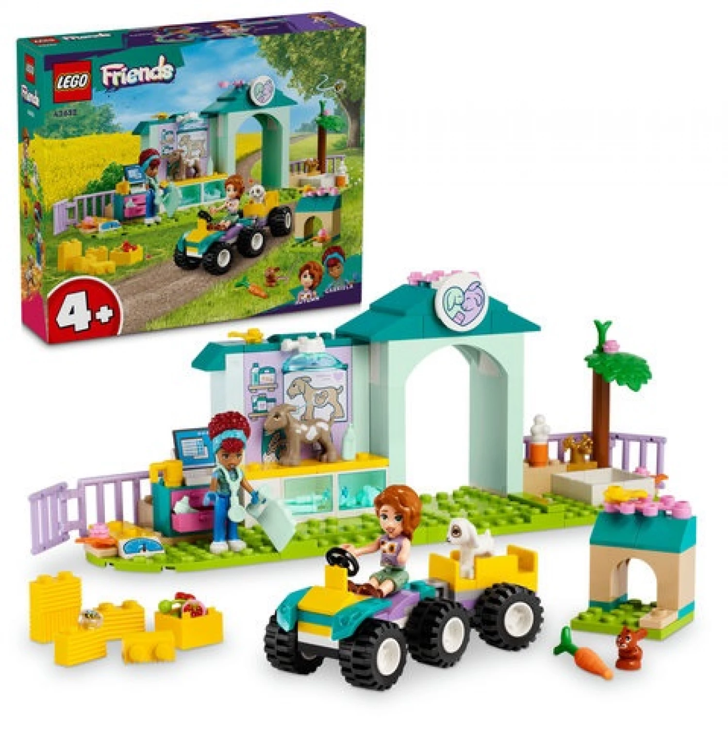 LEGO FRIENDS FARM ANIMAL VET CLINIC