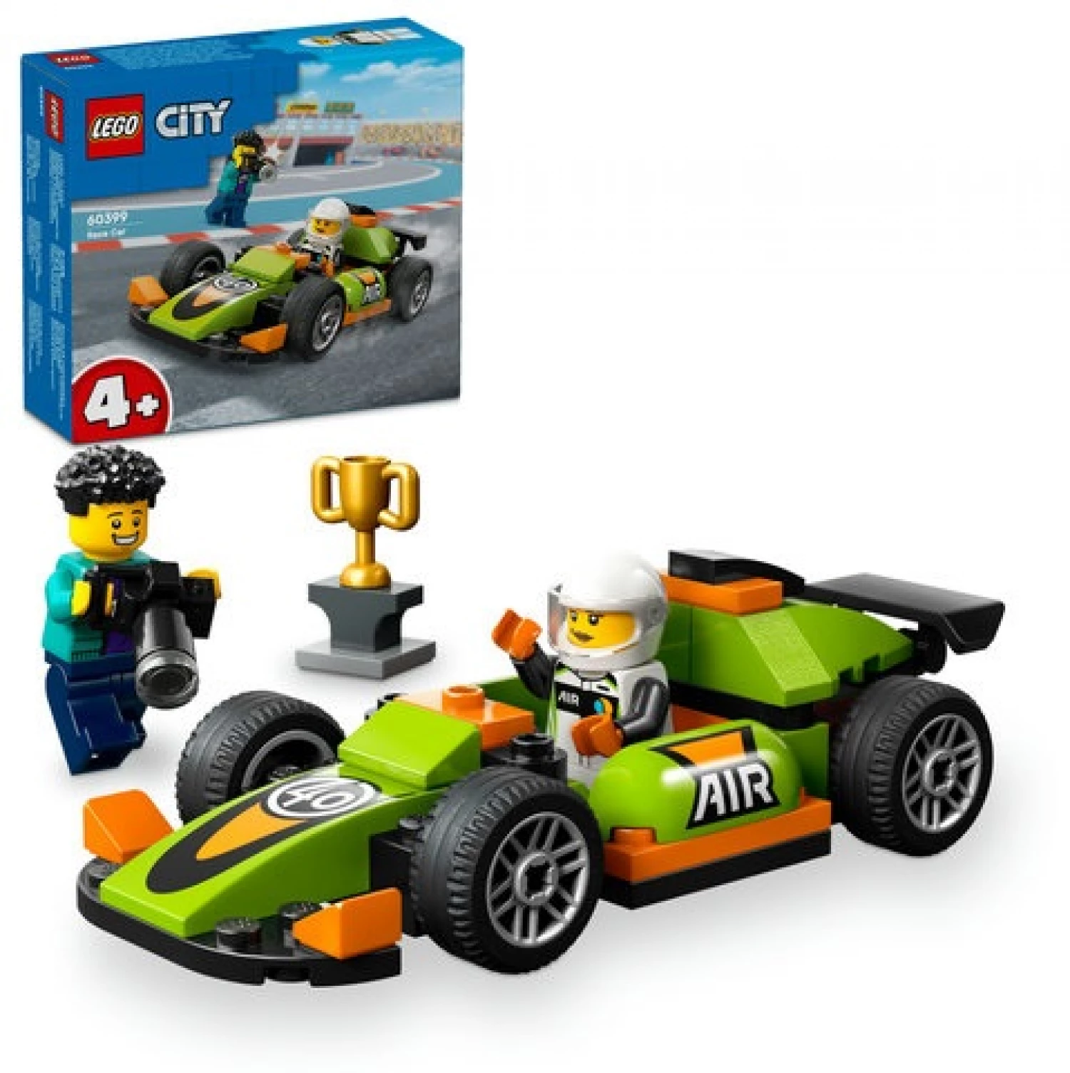 LEGO CITY GREAT VEHICLES GREEN RACE CAR